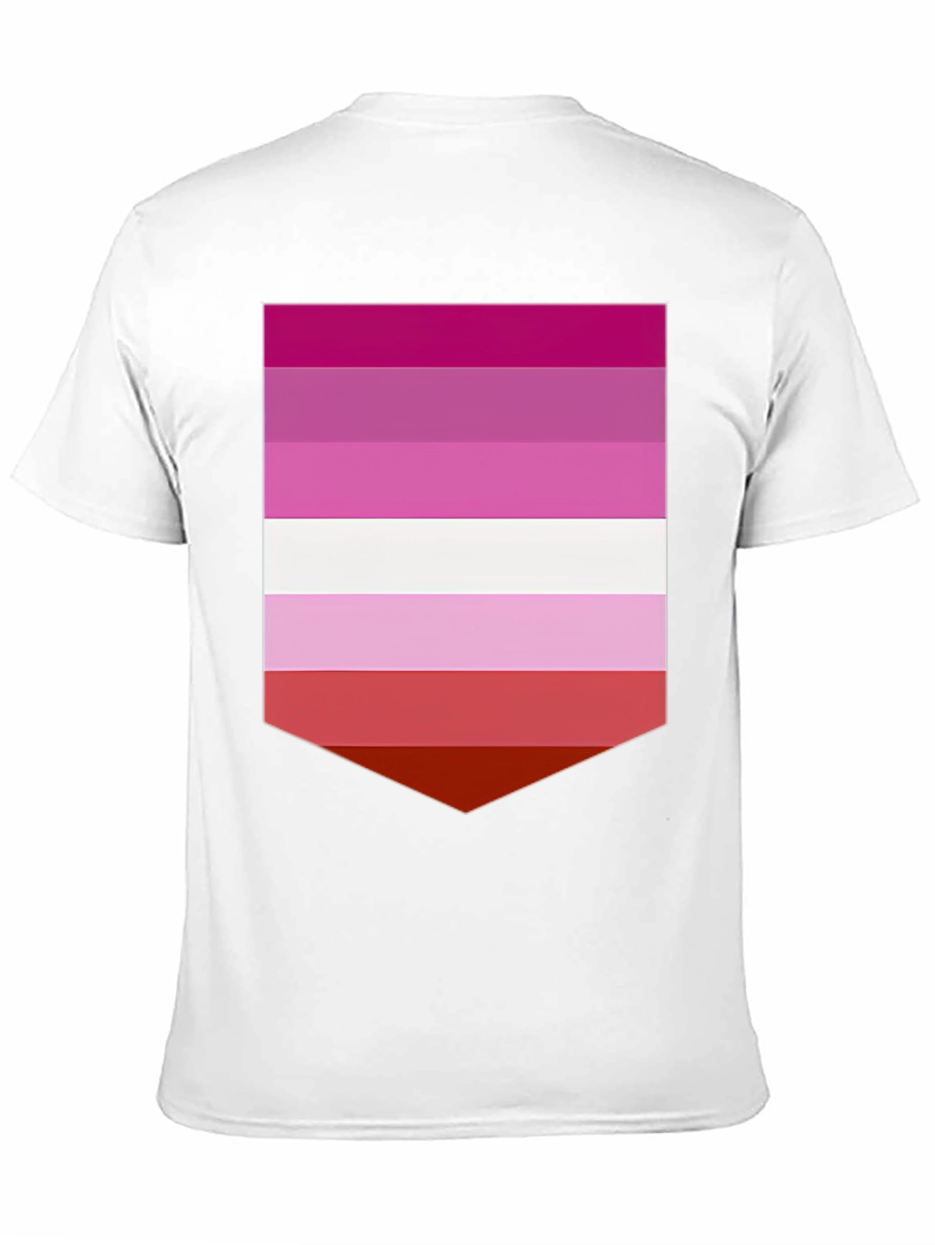 Lesbian Pride Flag Graphic T-Shirt