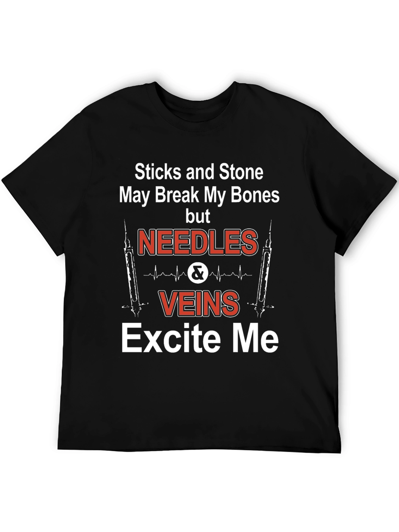 Needles & Veins Excite Me Graphic T-Shirt