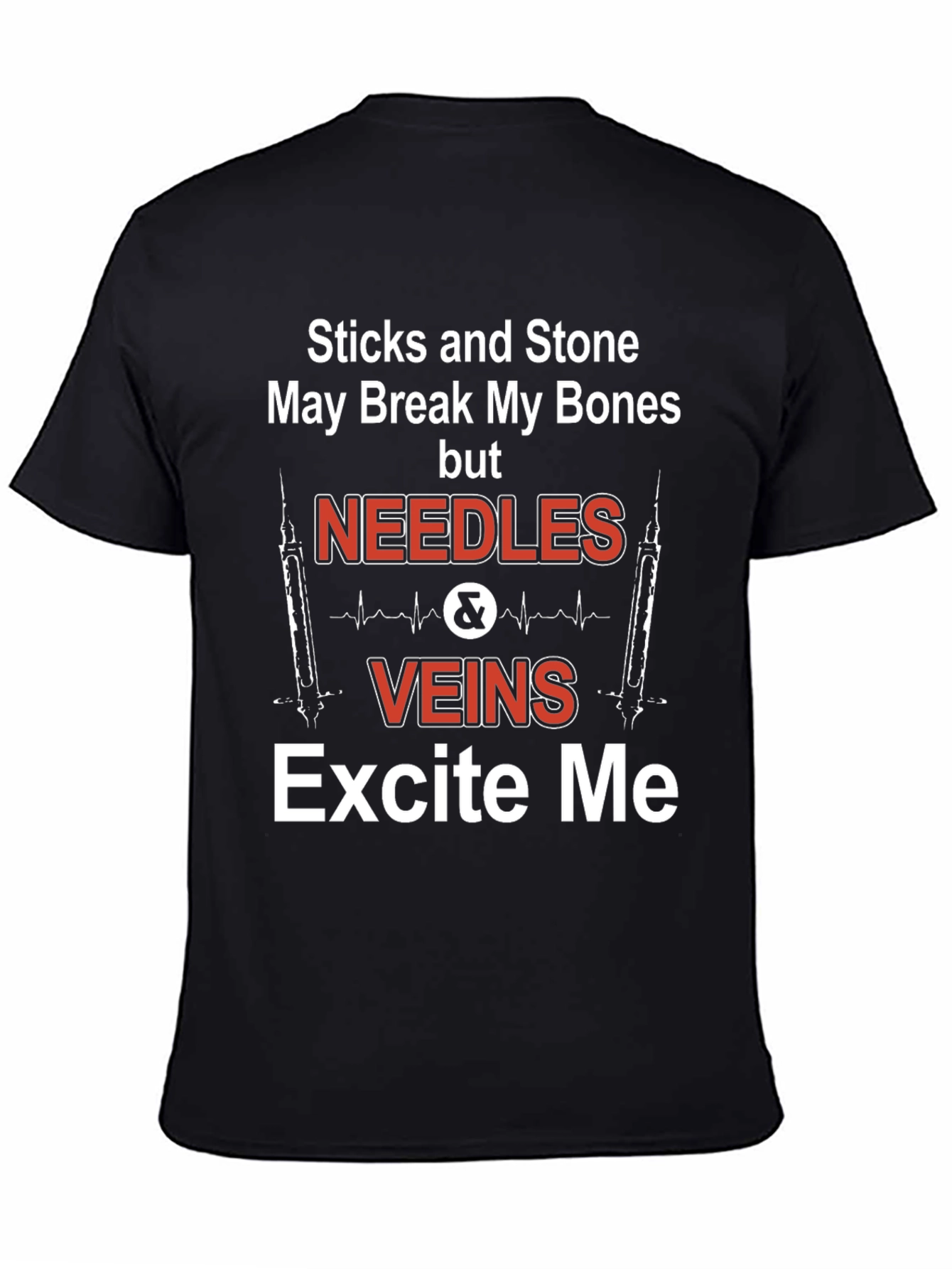 Needles & Veins Excite Me Graphic T-Shirt