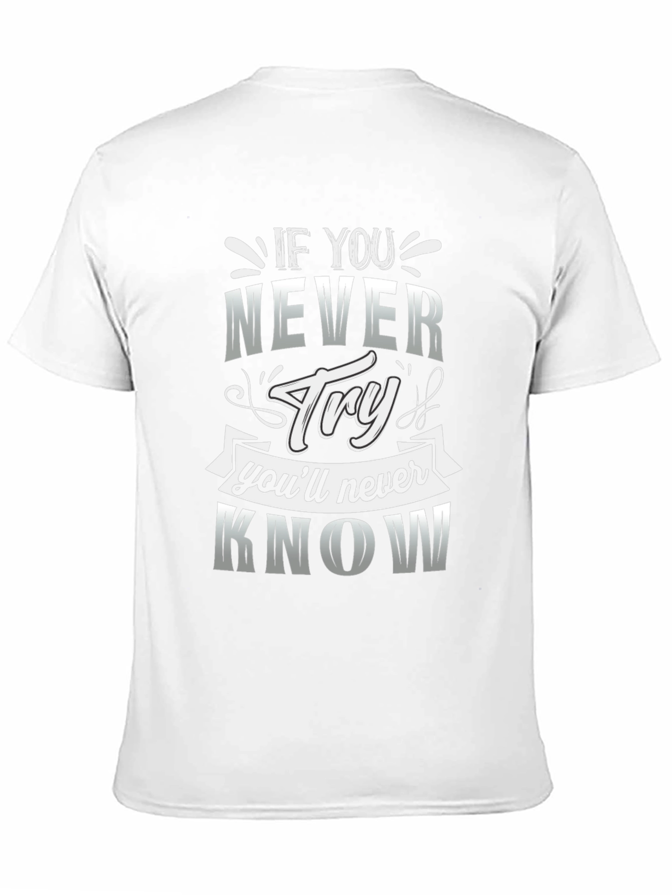 Motivational Quote Graphic T-Shirt