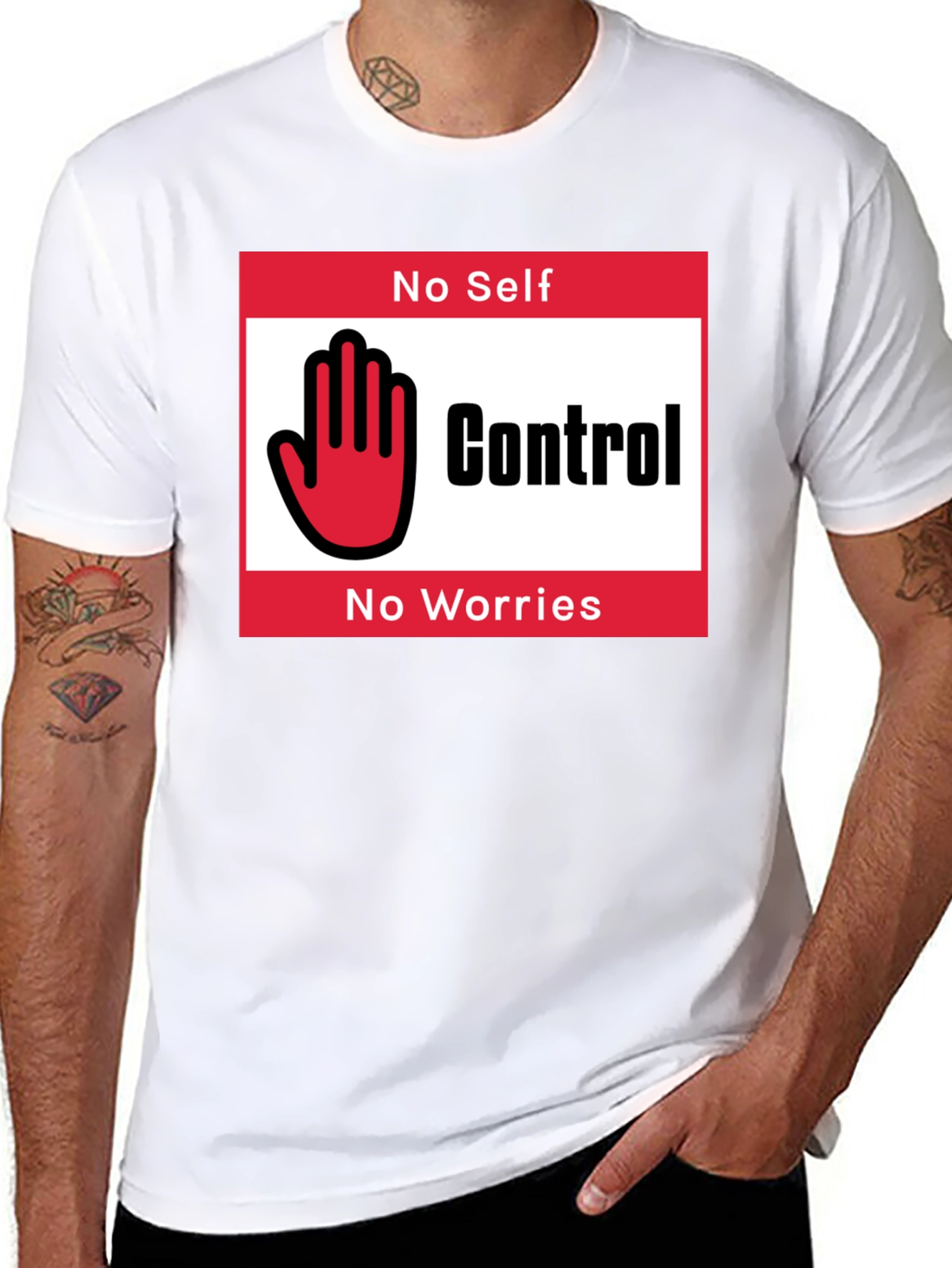 No Self Control T-Shirt - Funny Graphic Tee