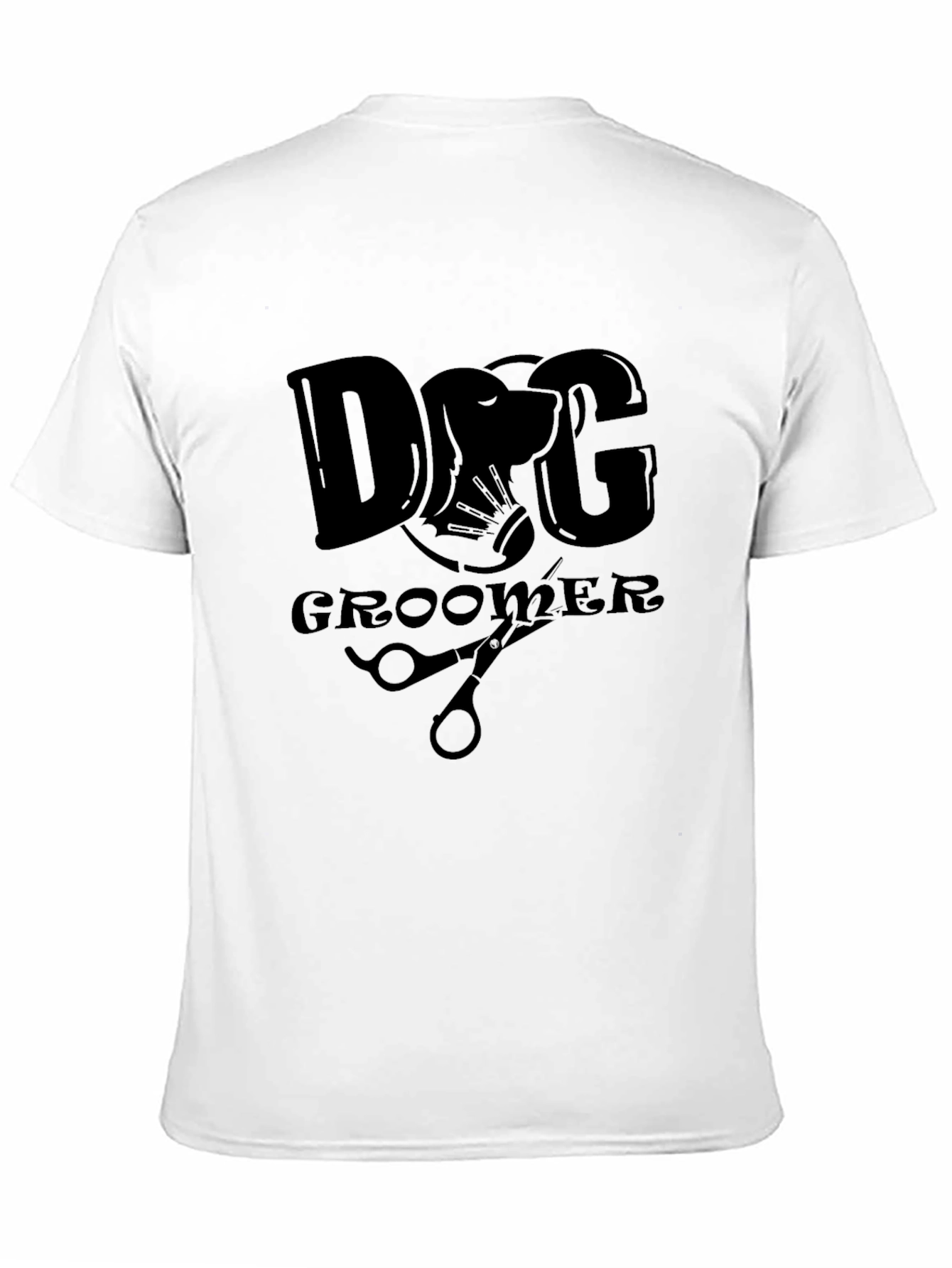 Dog Groomer T-Shirt - Unisex Black Graphic Tee