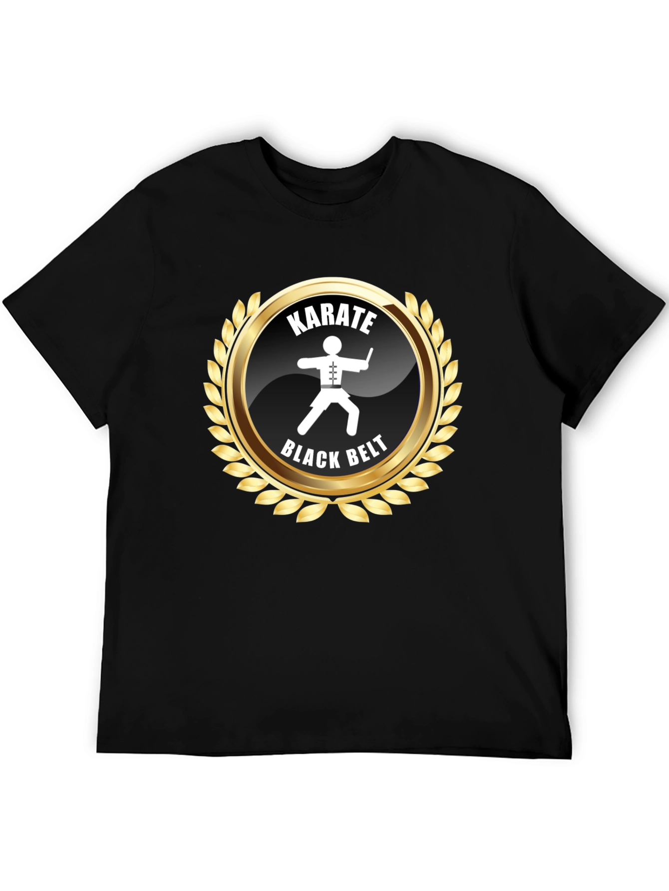 Karate Black Belt T-Shirt - Martial Arts Design