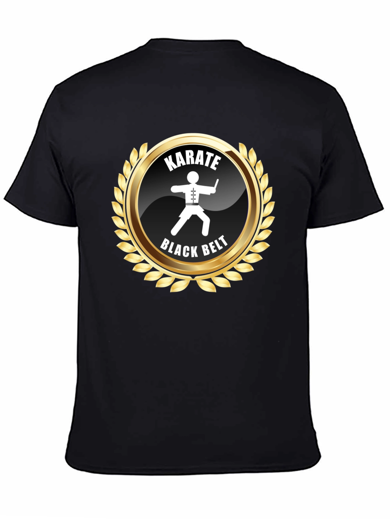 Karate Black Belt T-Shirt - Martial Arts Design
