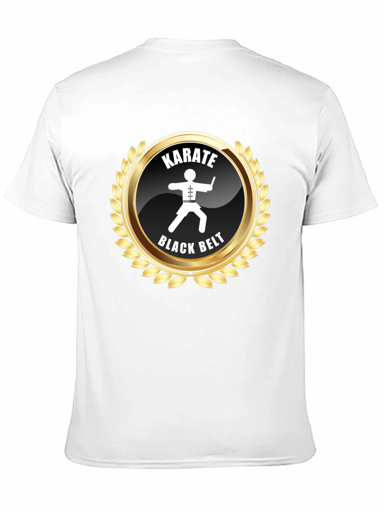 Karate Black Belt T-Shirt - Martial Arts Design