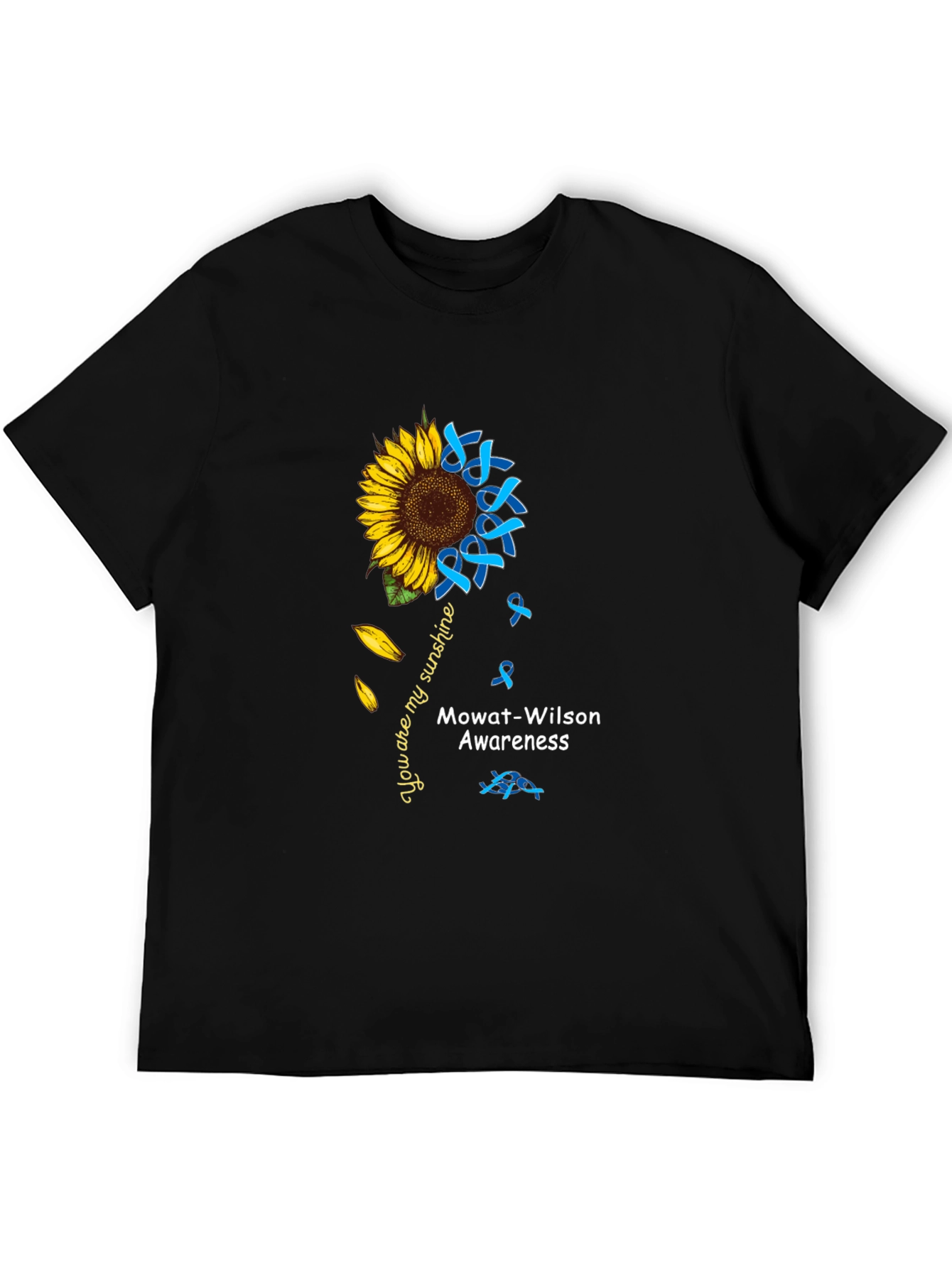 Mowat-Wilson Awareness Sunflower T-Shirt