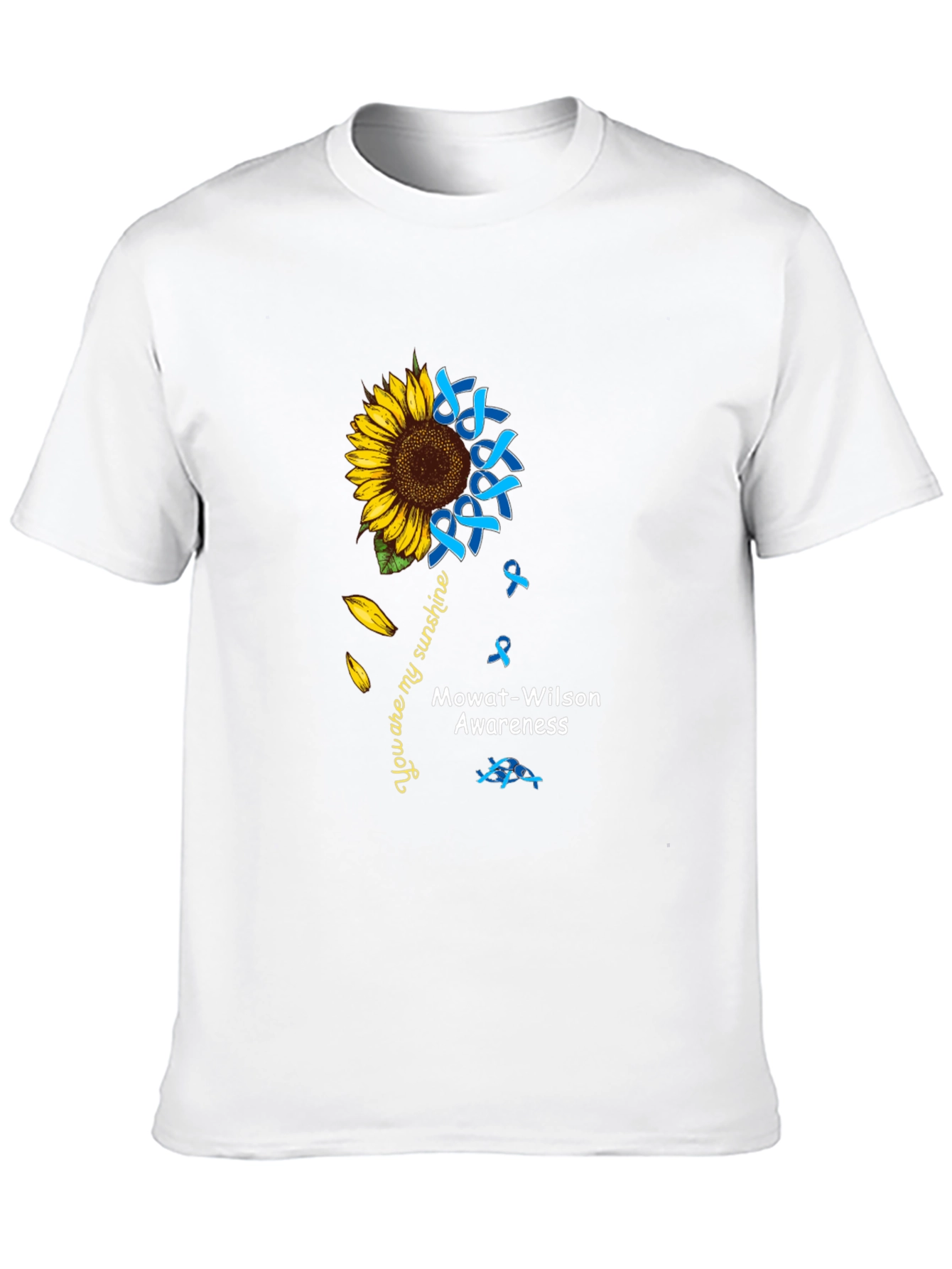Mowat-Wilson Awareness Sunflower T-Shirt