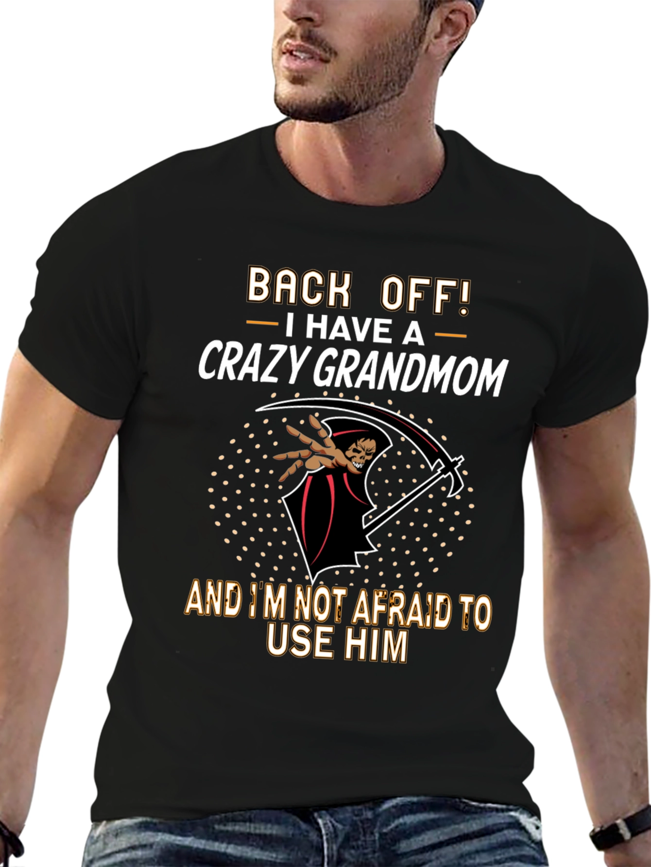 Crazy Grandmom T-Shirt - Back Off Tee