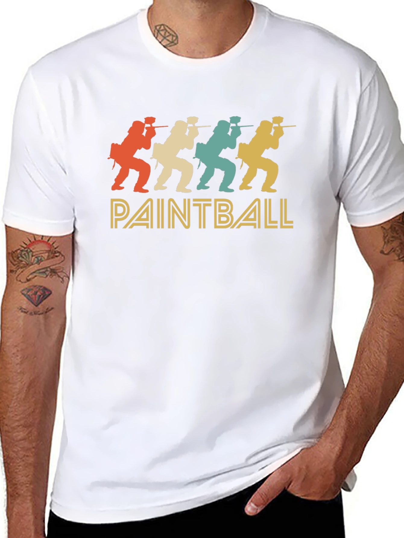 Retro Paintball T-Shirt