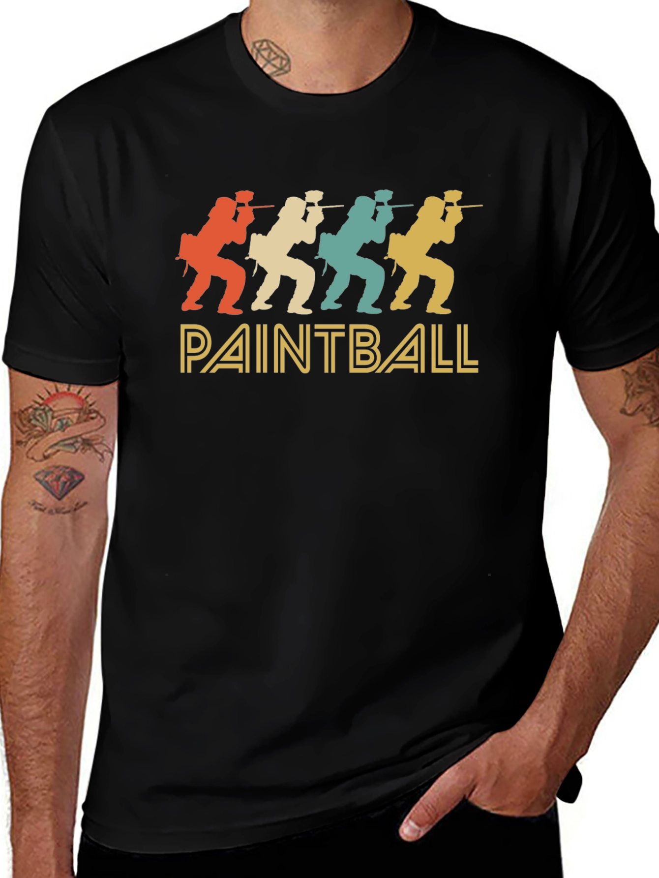 Retro Paintball T-Shirt