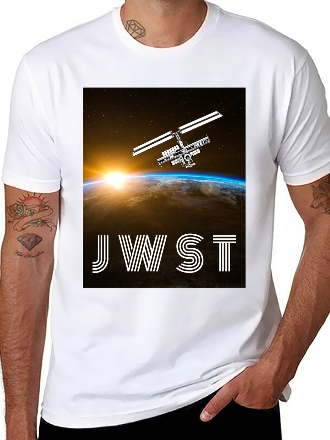 JWST Space Telescope Graphic T-Shirt