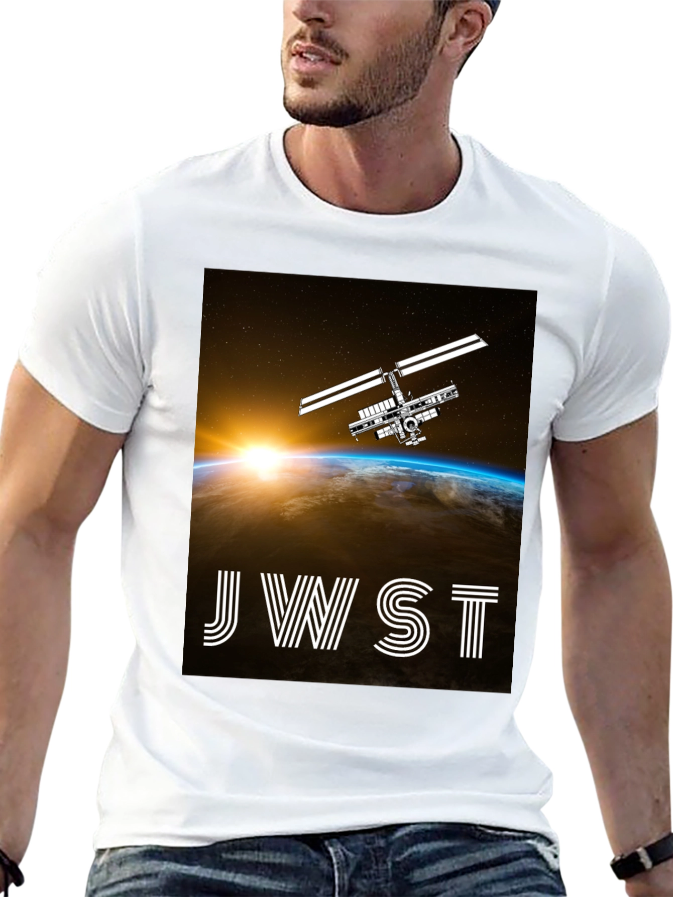 JWST Space Telescope Graphic T-Shirt