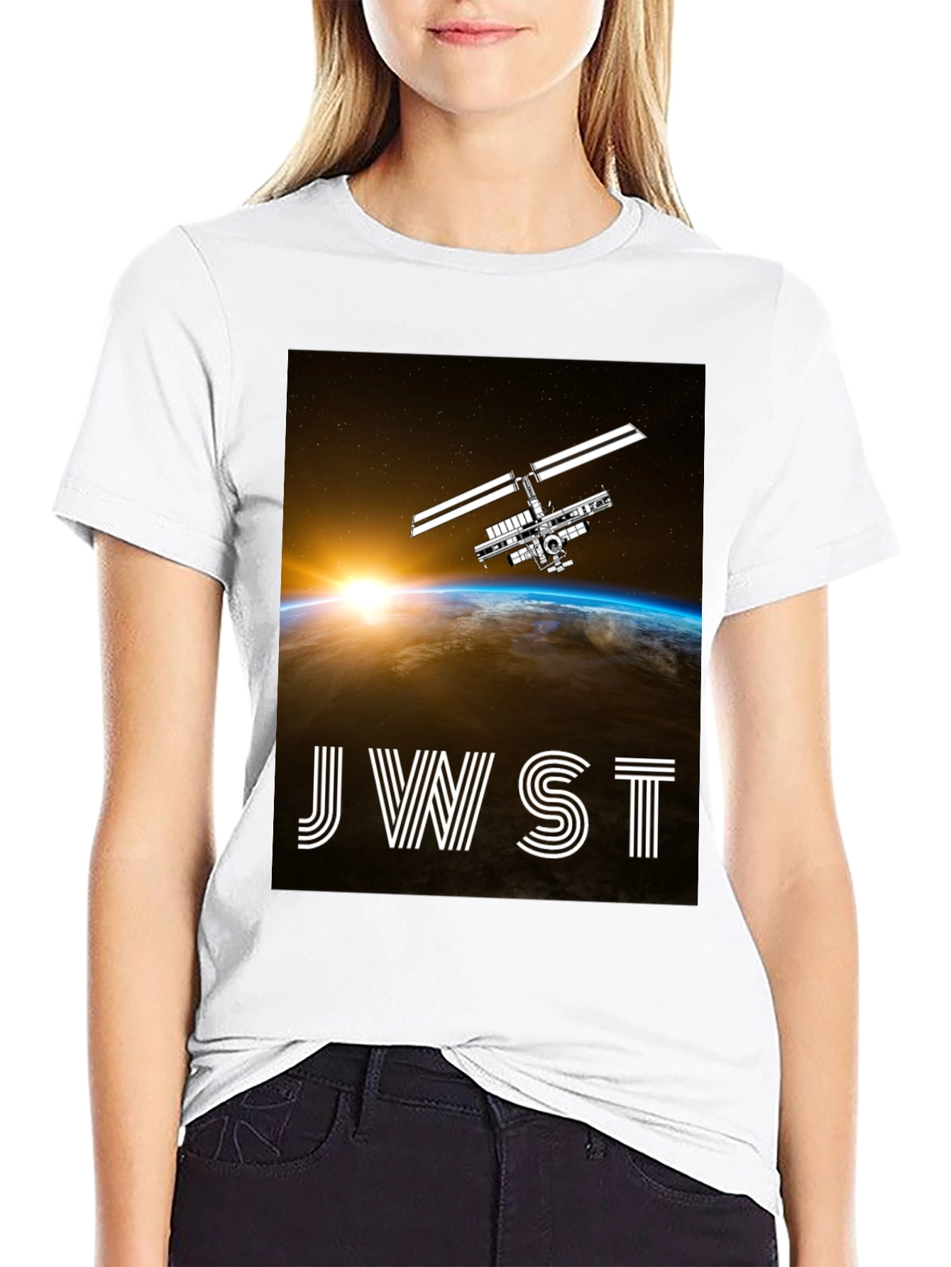 JWST Space Telescope Graphic T-Shirt