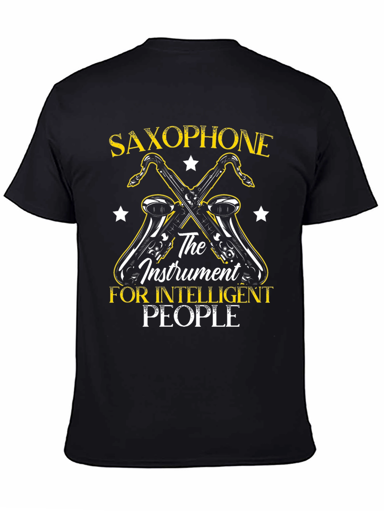 Saxophone Lover T-Shirt - Instrument for Intelligent People