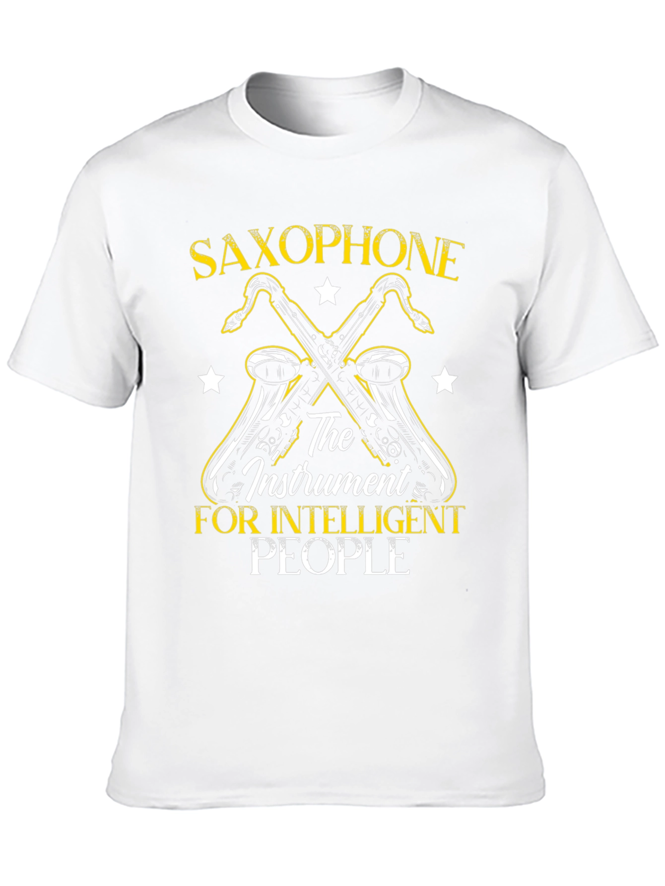 Saxophone Lover T-Shirt - Instrument for Intelligent People