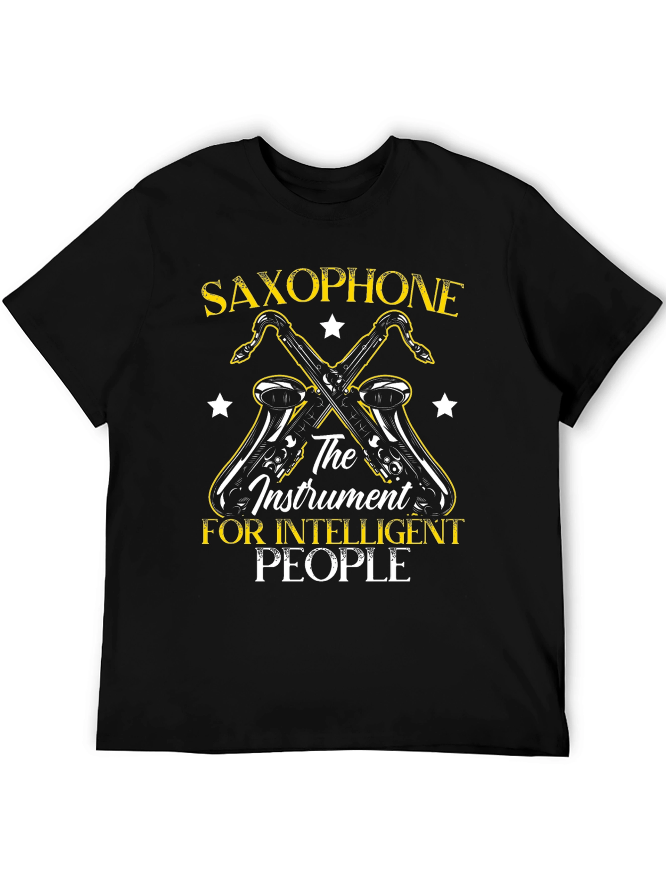 Saxophone Lover T-Shirt - Instrument for Intelligent People