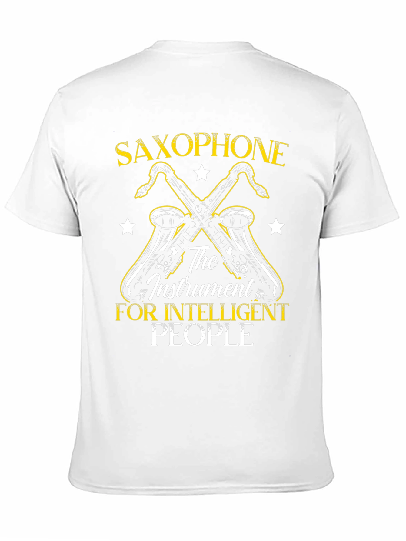 Saxophone Lover T-Shirt - Instrument for Intelligent People