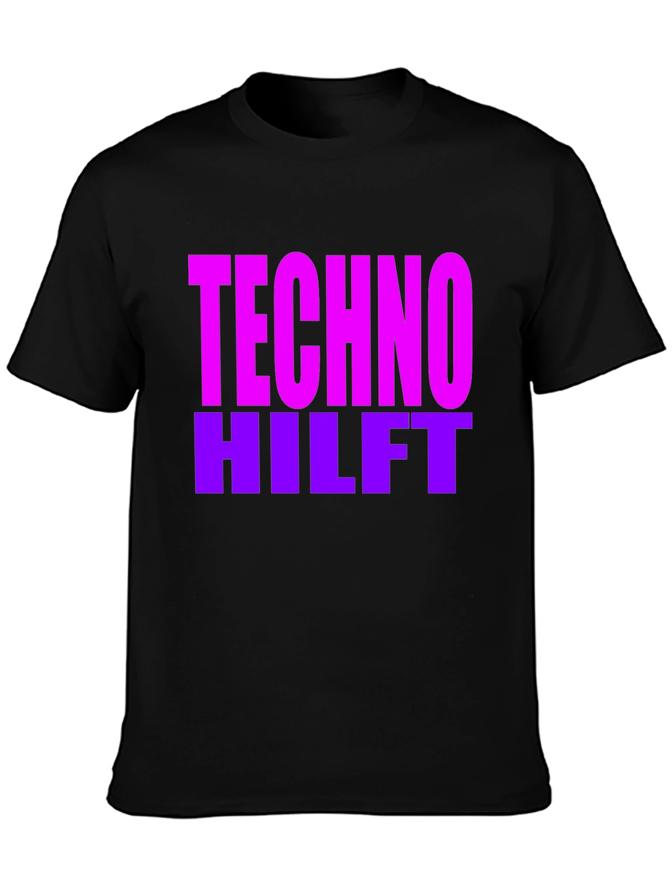 Techno Hilft Graphic Print Tee