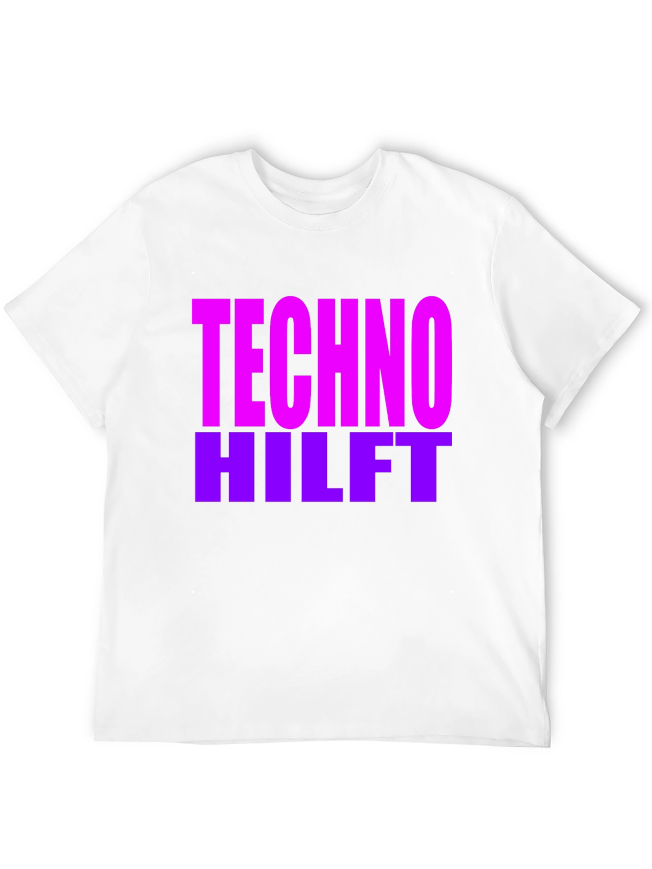 Techno Hilft Graphic Print Tee