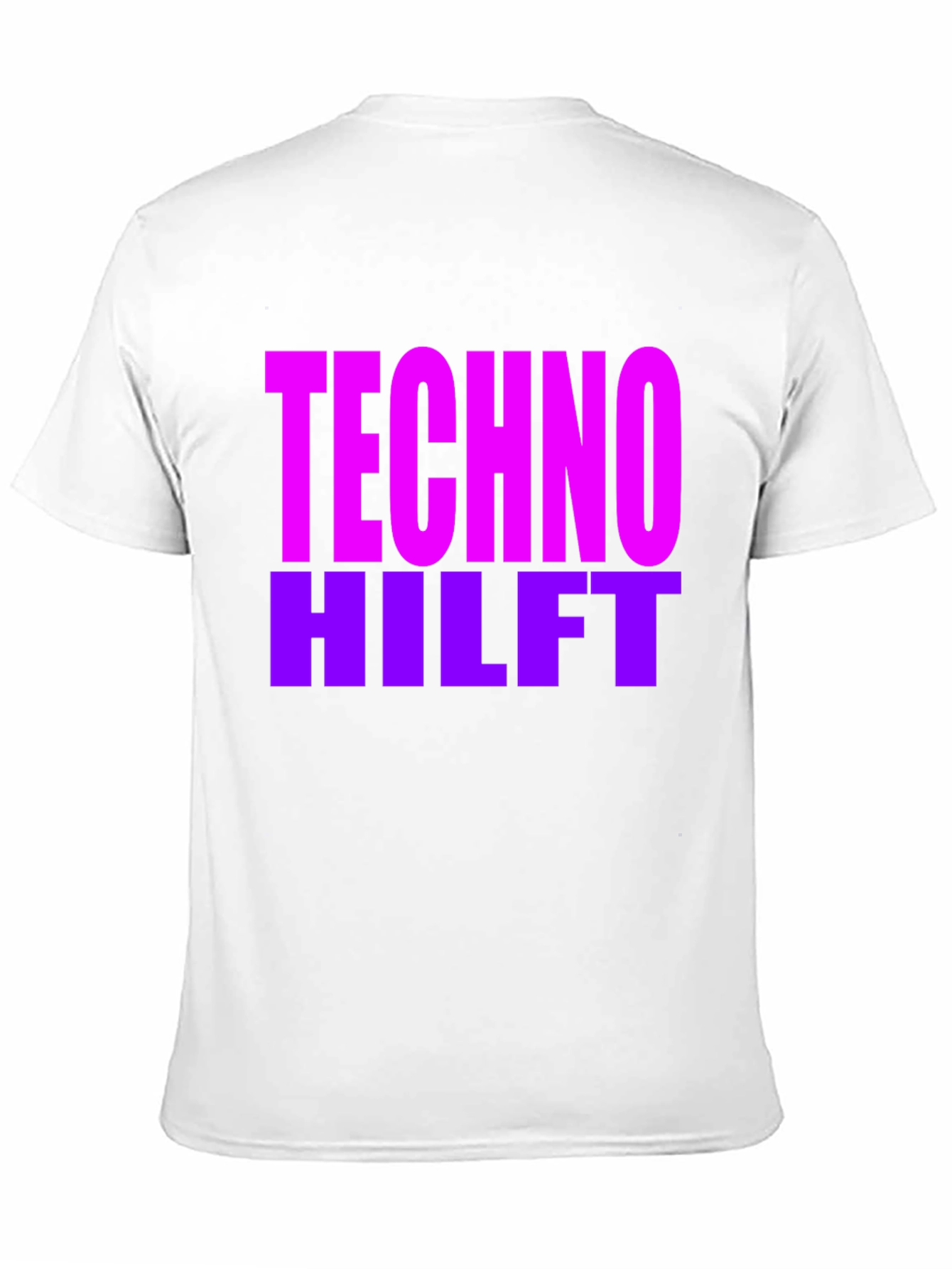 Techno Hilft Graphic Print Tee