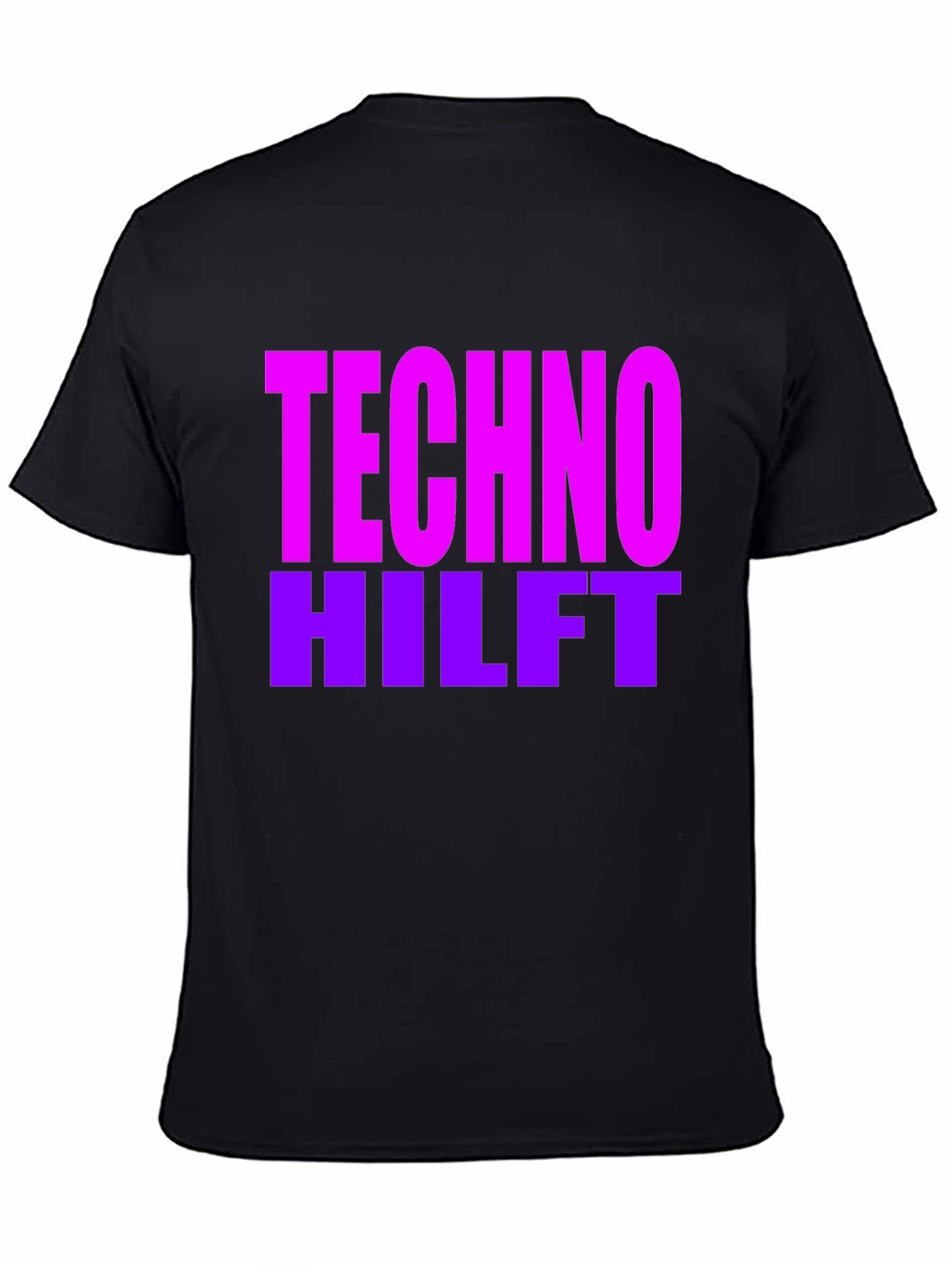 Techno Hilft Graphic Print Tee
