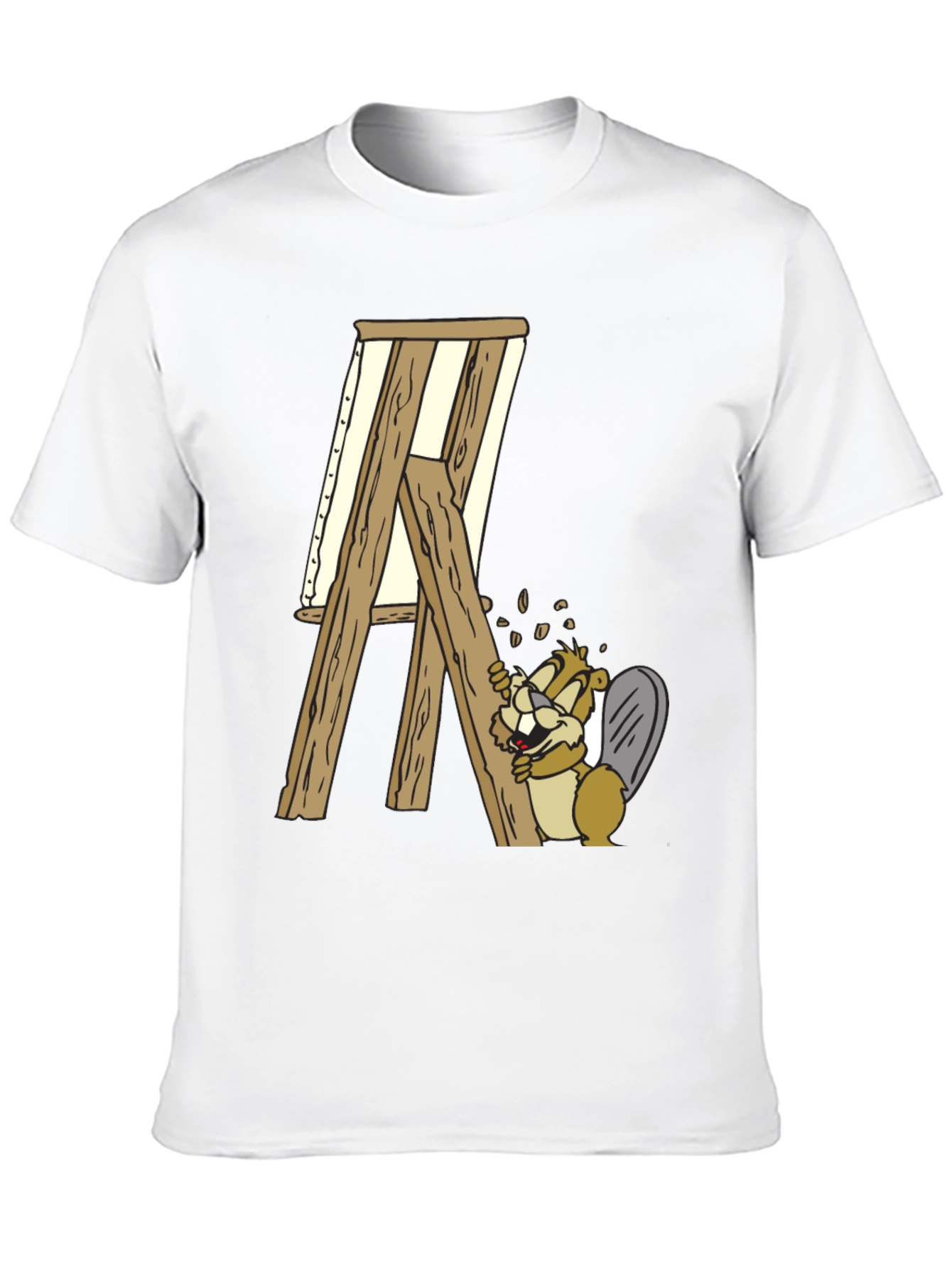 Beaver Artist Graphic T-Shirt