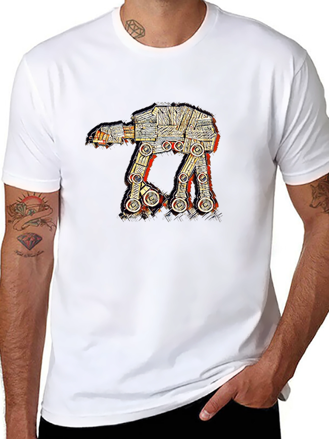 Star Wars AT-AT Walker Graphic T-Shirt