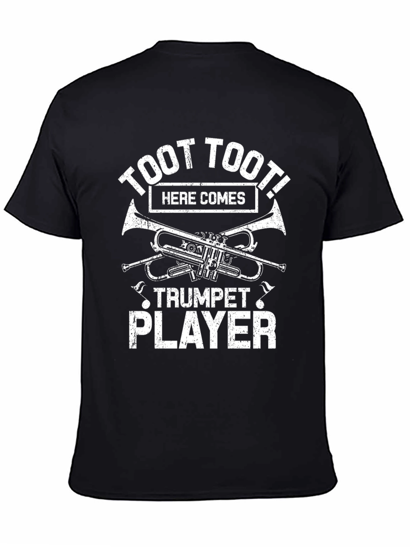 Toot Toot Trumpet Player Graphic Tee