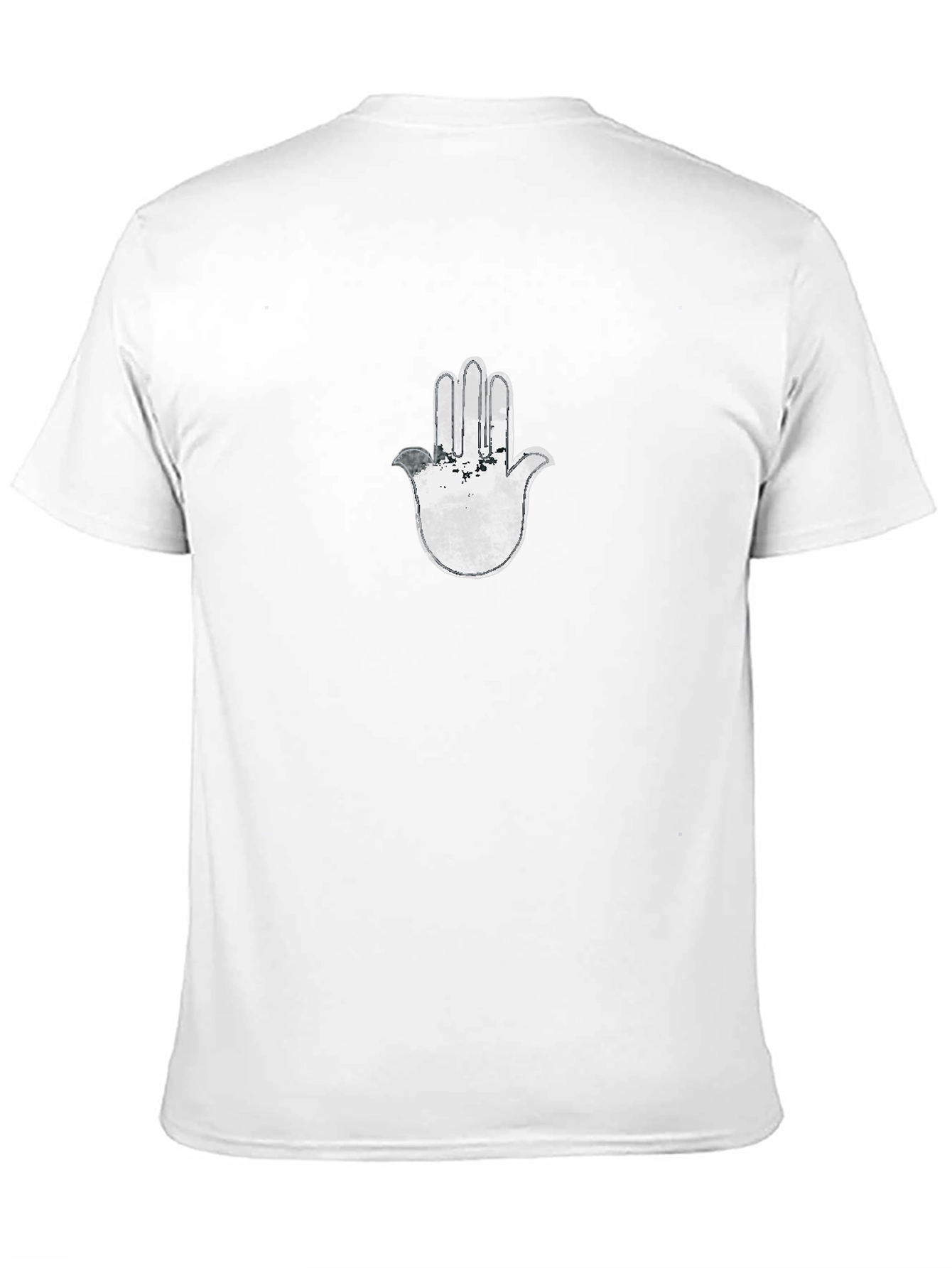 Hamsa Hand Graphic Print Tee