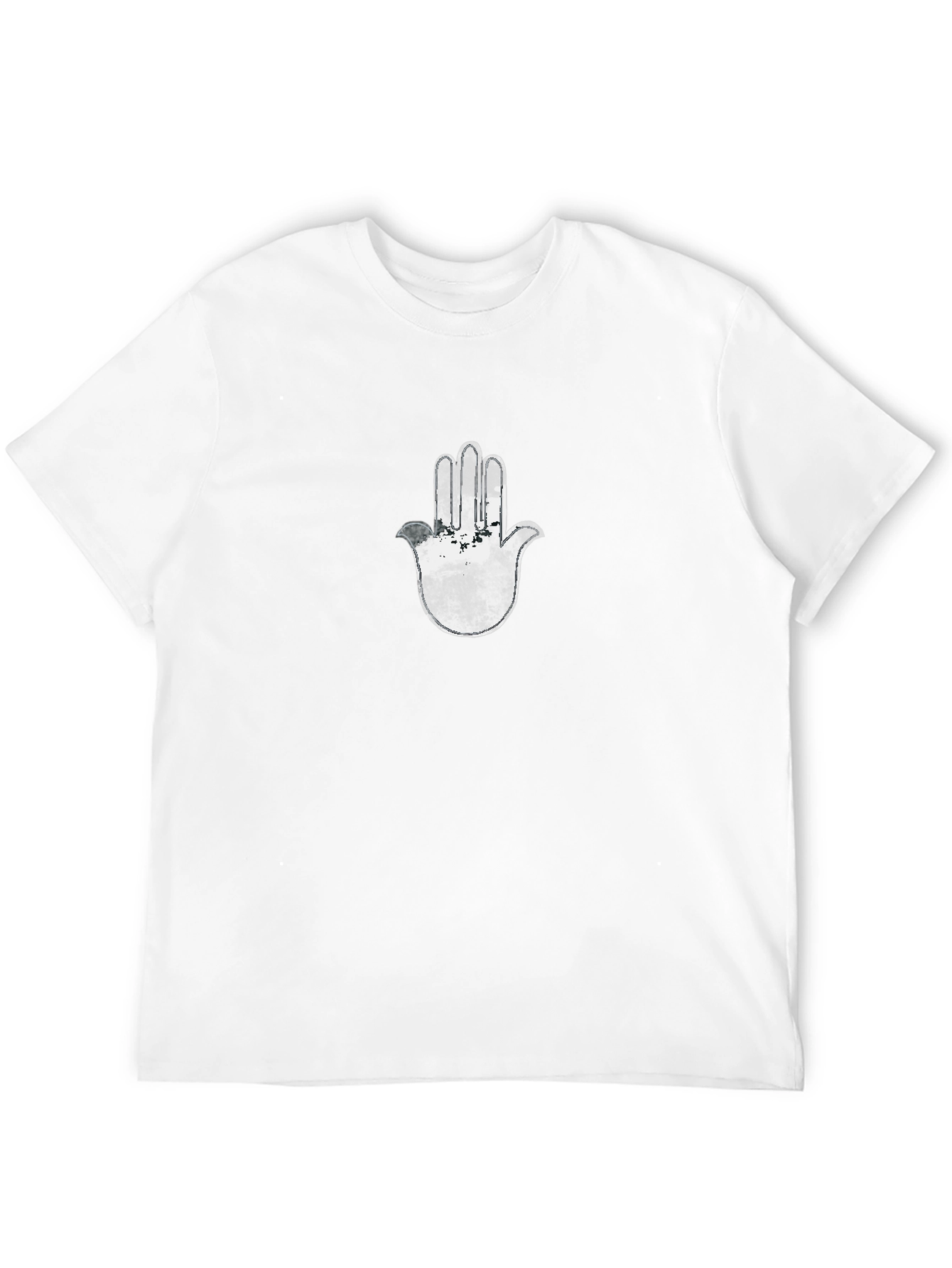 Hamsa Hand Graphic Print Tee