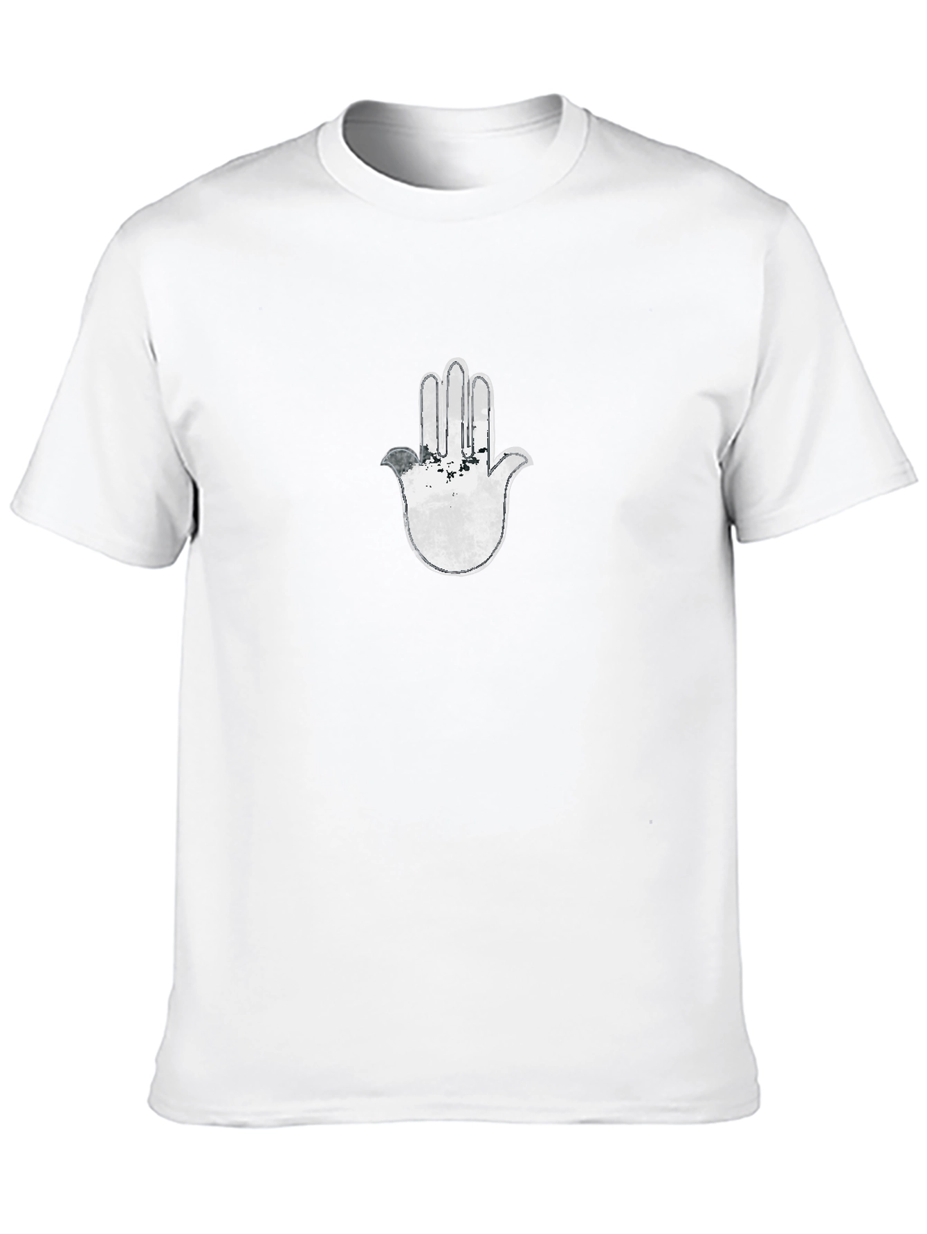 Hamsa Hand Graphic Print Tee
