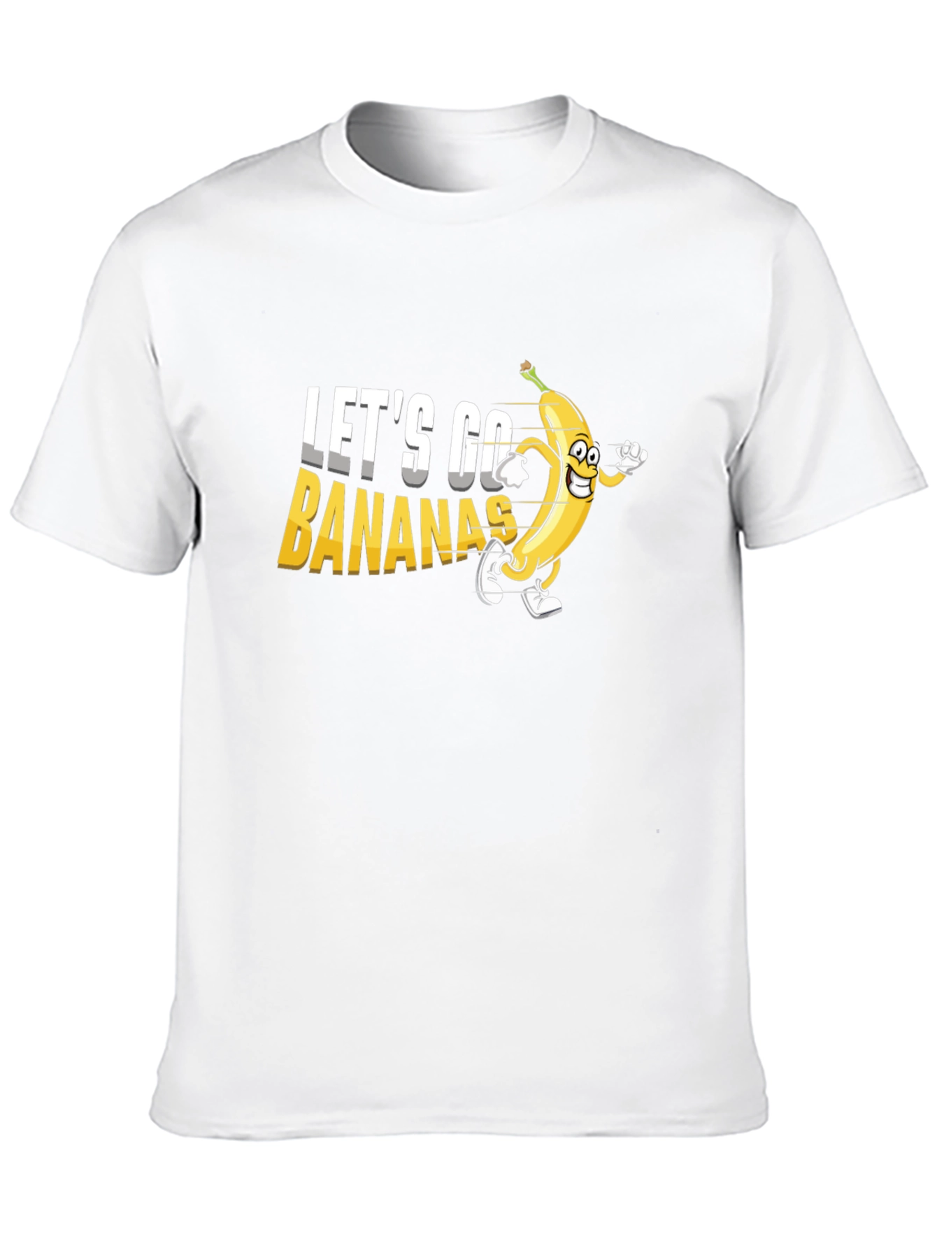 Lets Go Bananas Black T-Shirt