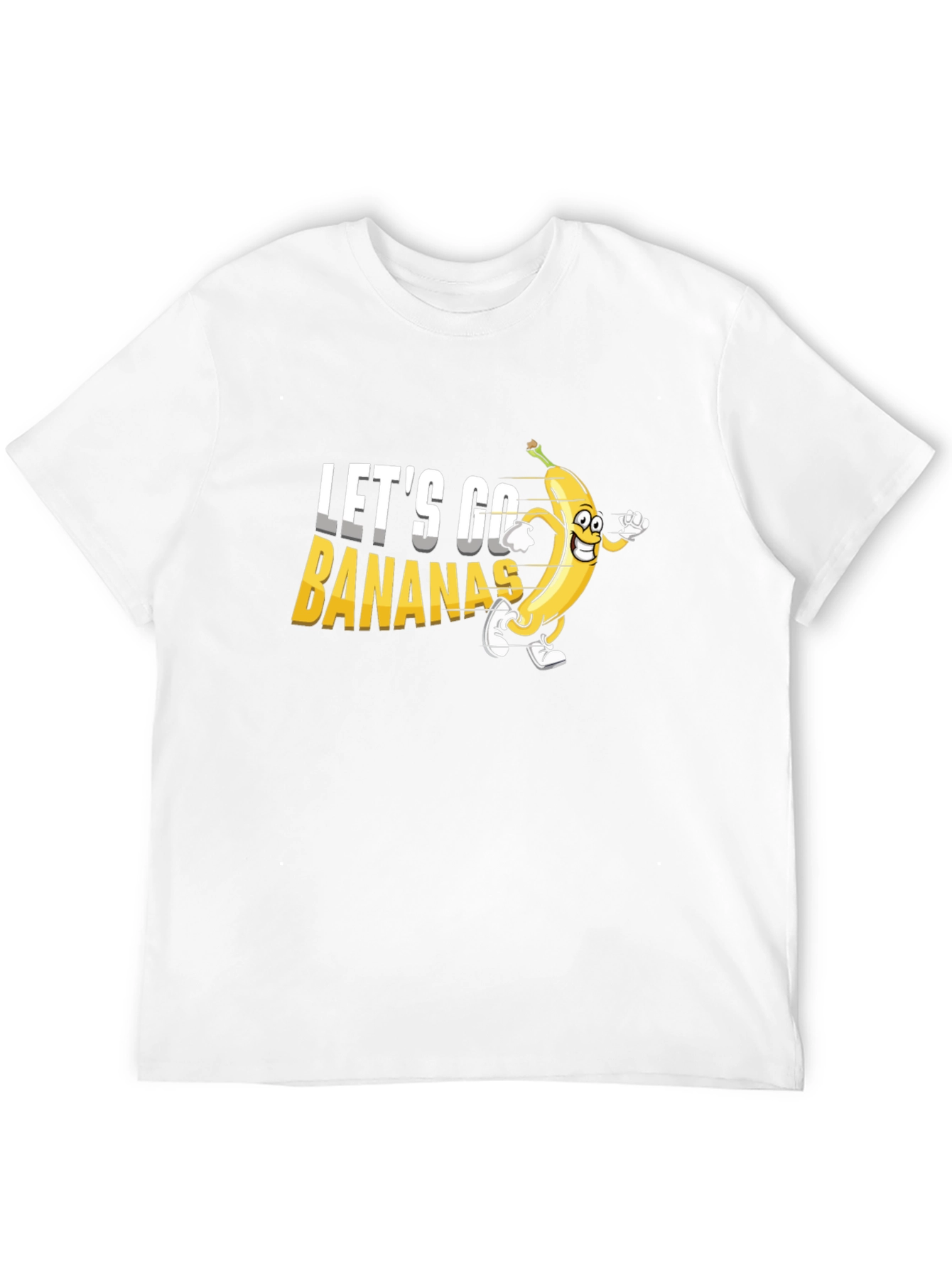 Lets Go Bananas Black T-Shirt