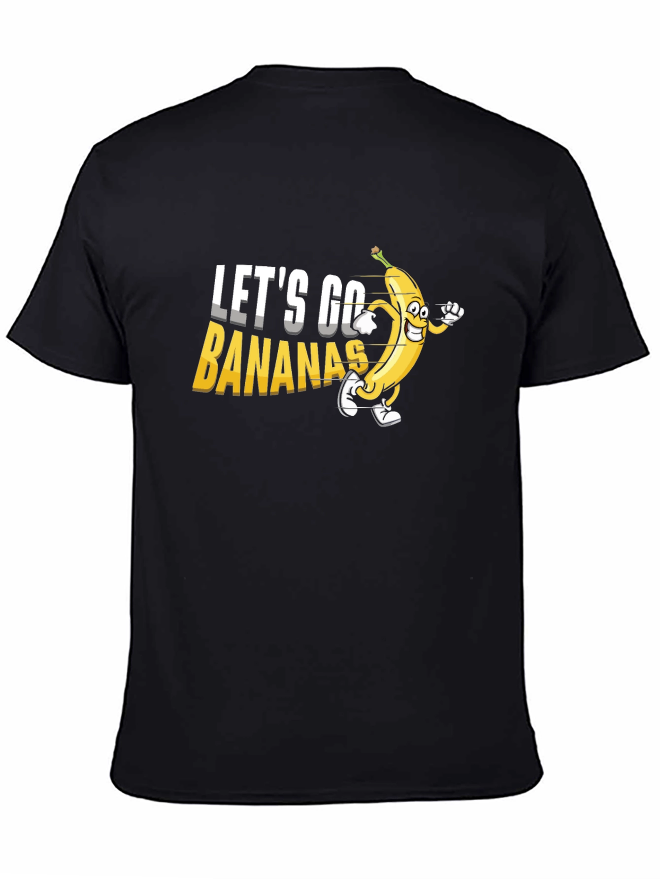 Lets Go Bananas Black T-Shirt