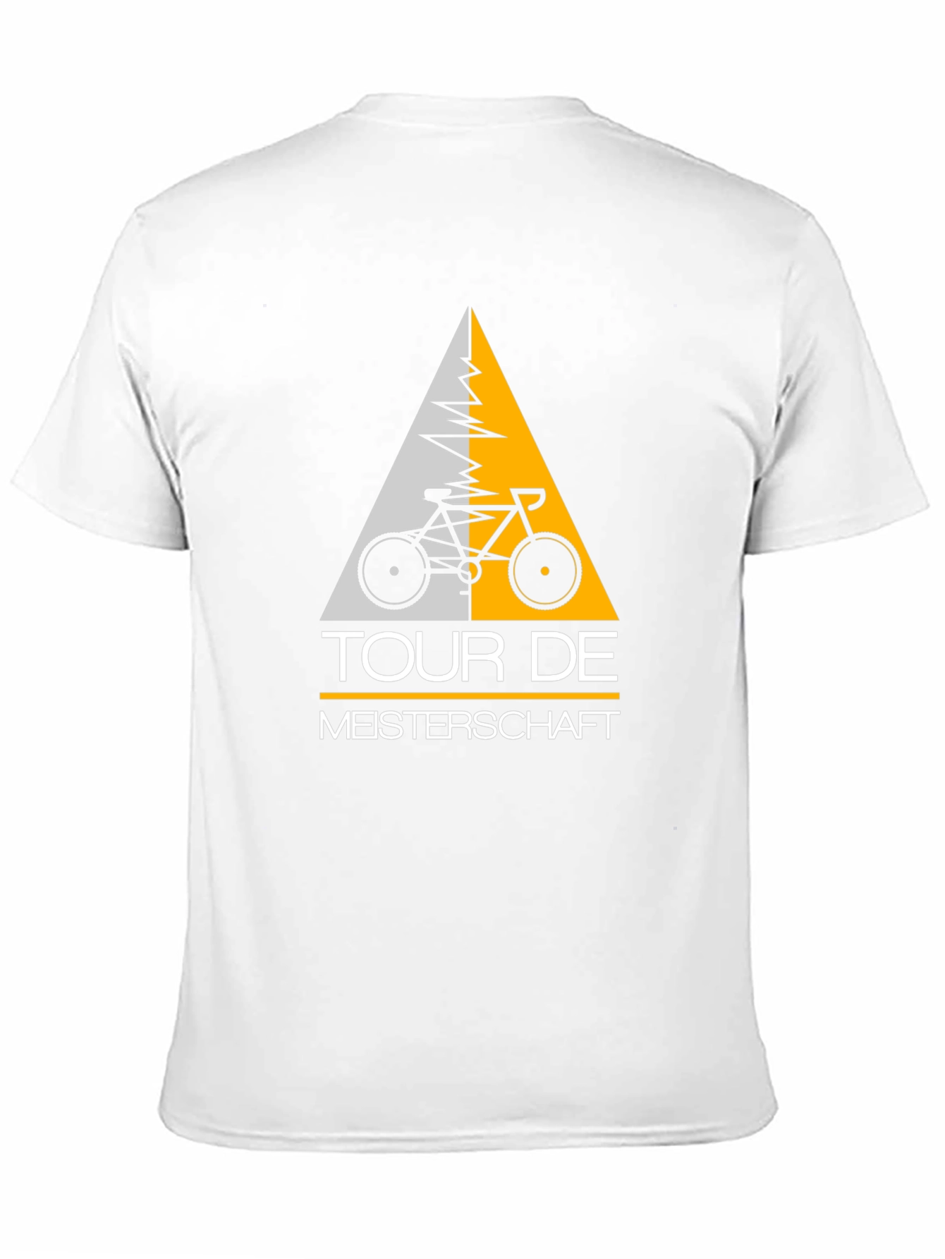 Tour De Meisterschaft Bicycle Graphic Tee - Black