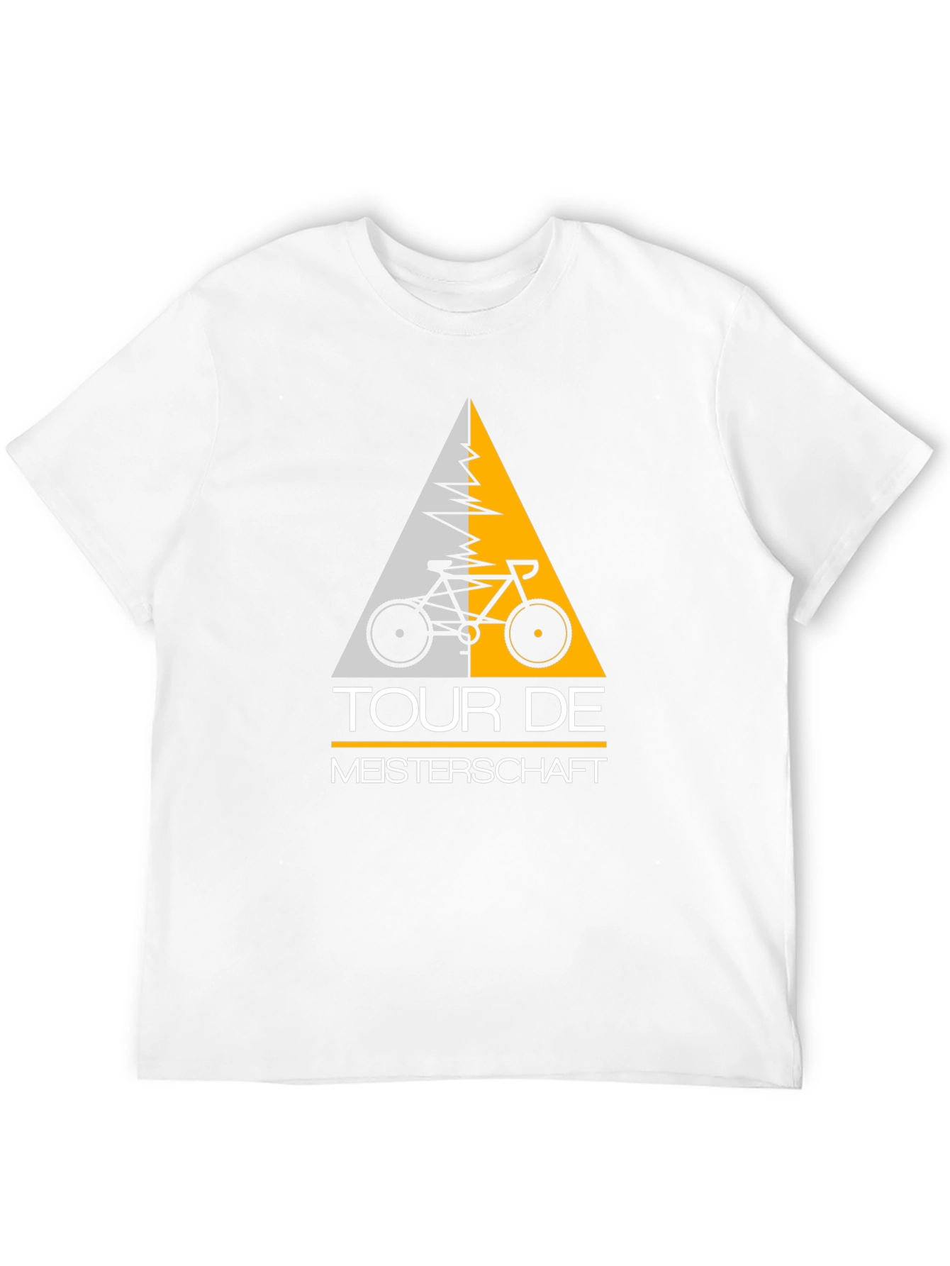 Tour De Meisterschaft Bicycle Graphic Tee - Black