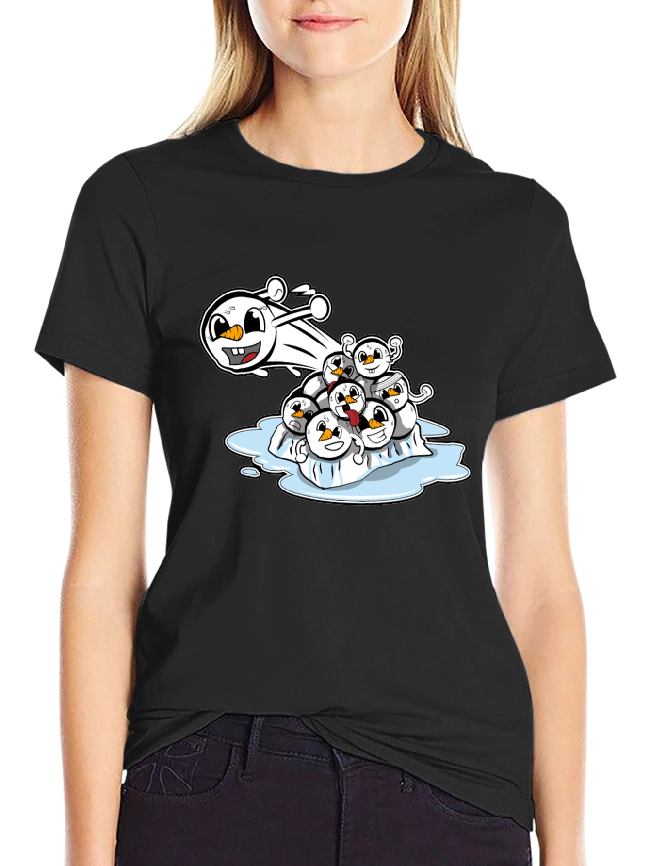 Snowball Fight Graphic Tee