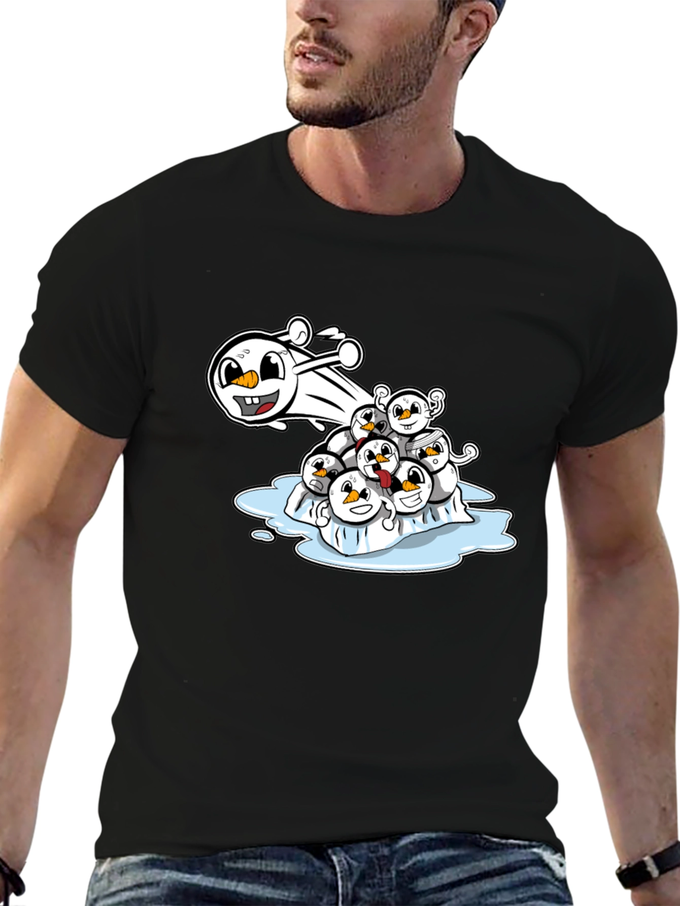 Snowball Fight Graphic Tee