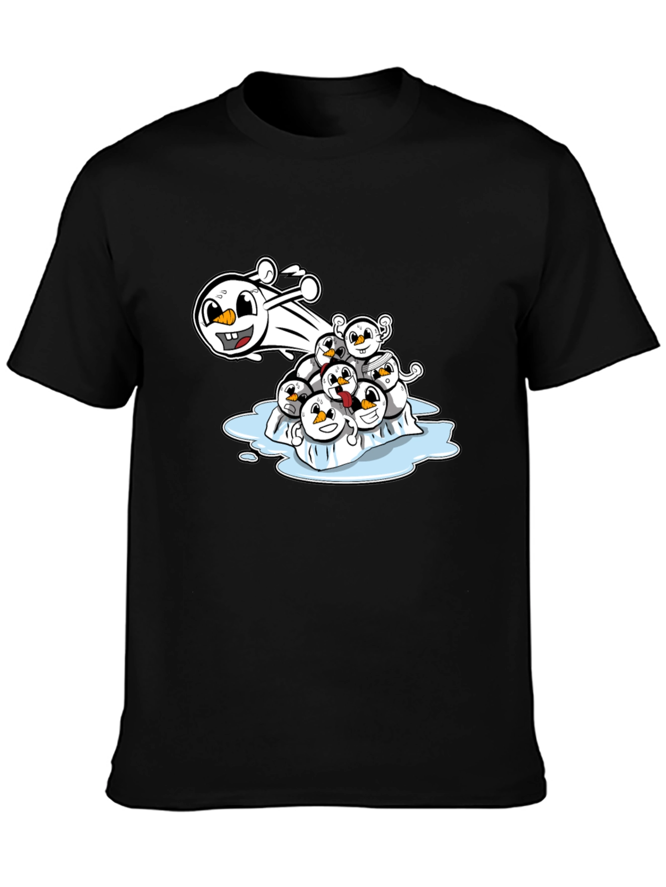Snowball Fight Graphic Tee