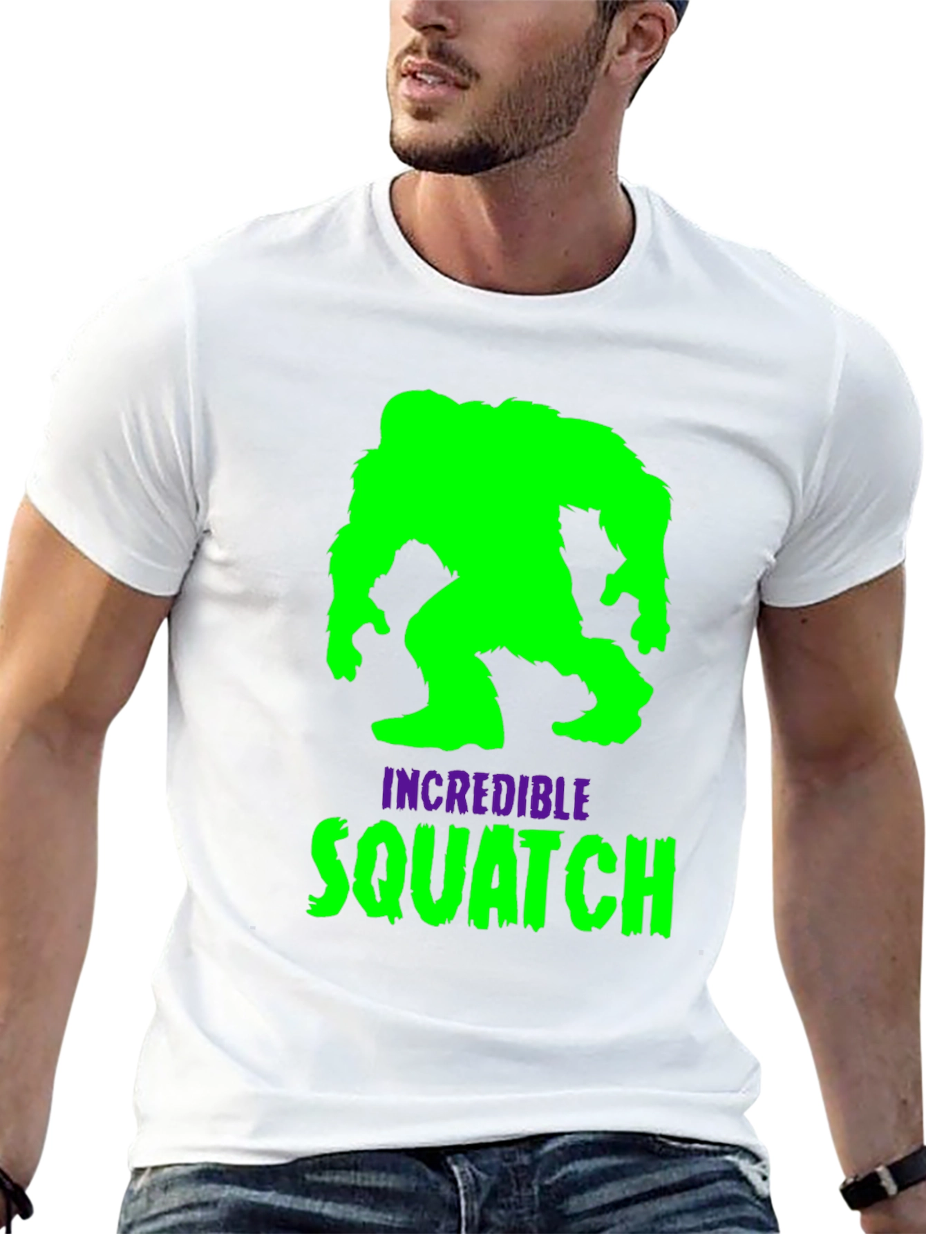 Incredible Squatch Black T-Shirt