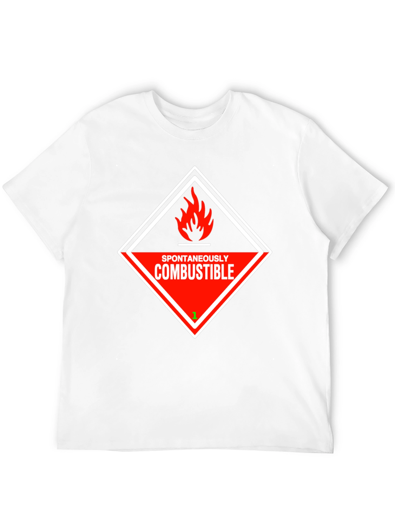 Spontaneously Combustible Graphic T-Shirt