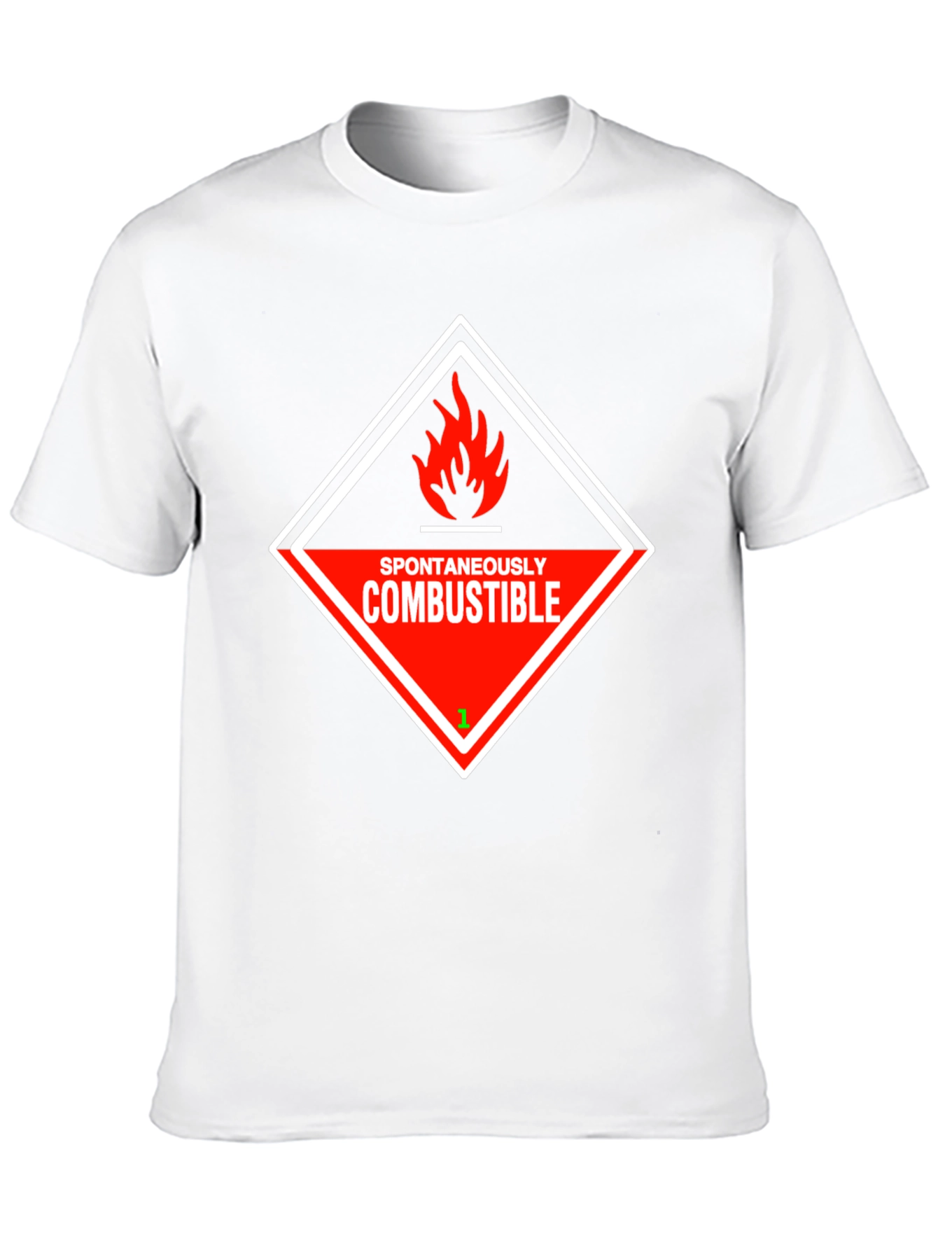 Spontaneously Combustible Graphic T-Shirt