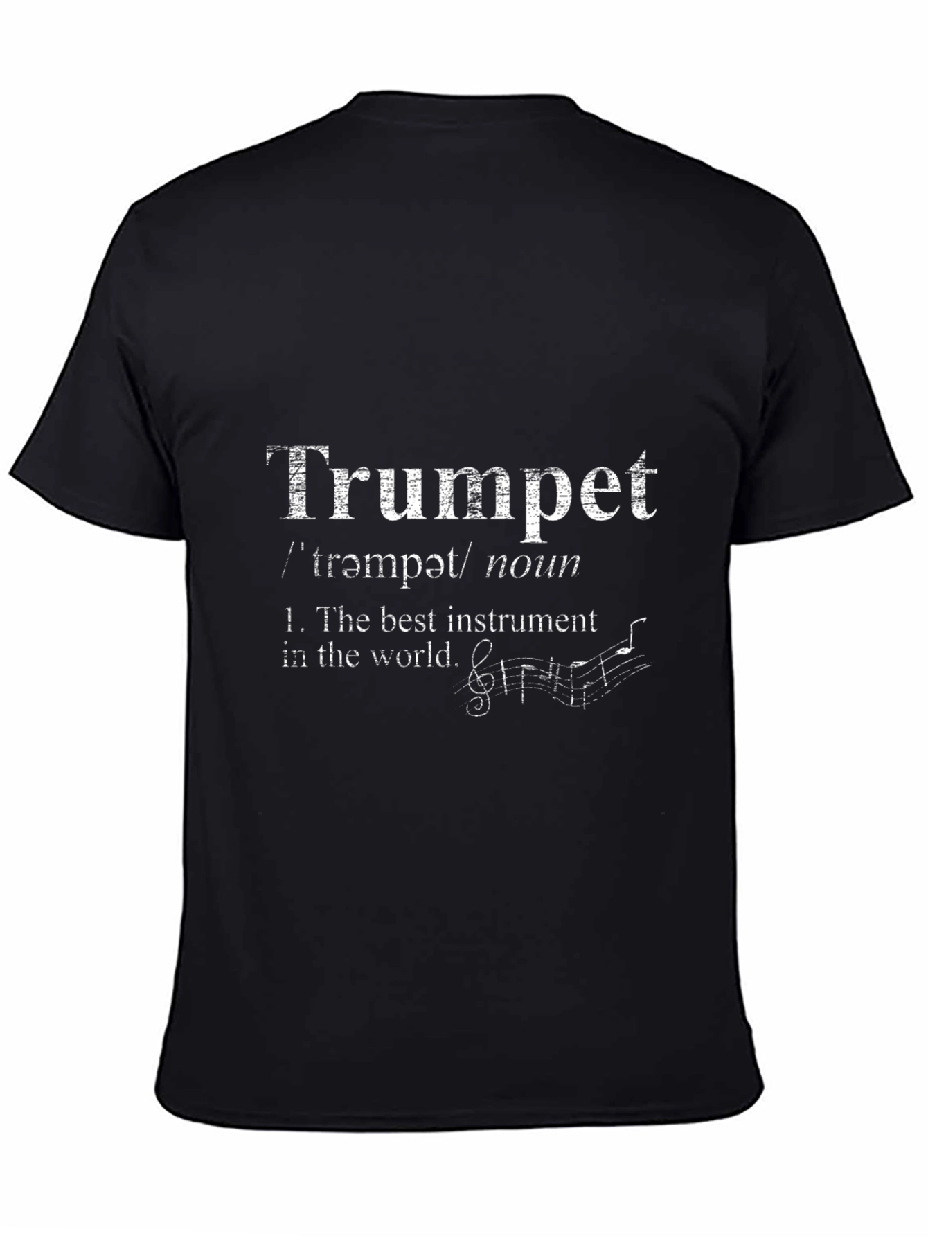 Trumpet Definition Graphic Tee - Musician Gift