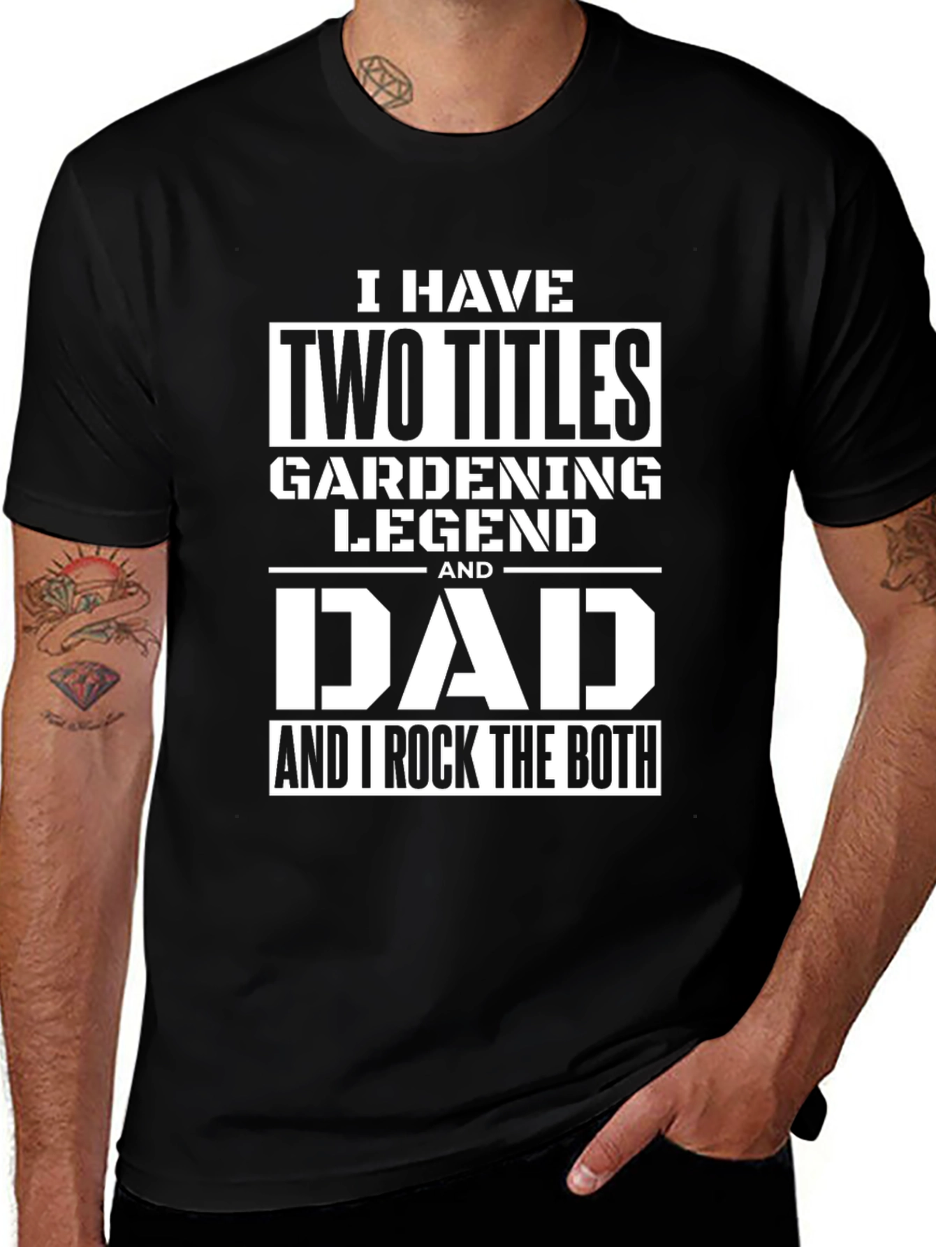 Gardening Legend Dad T-Shirt - Mens Novelty Tee