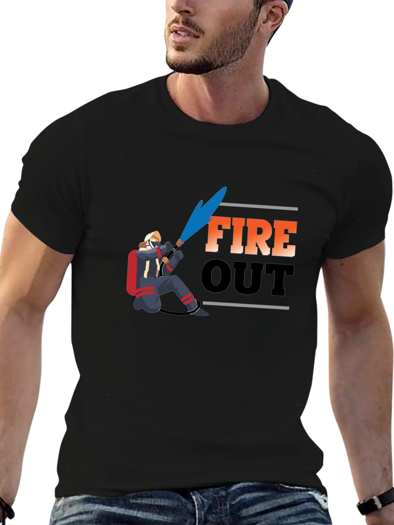 Fire Out Graphic T-Shirt