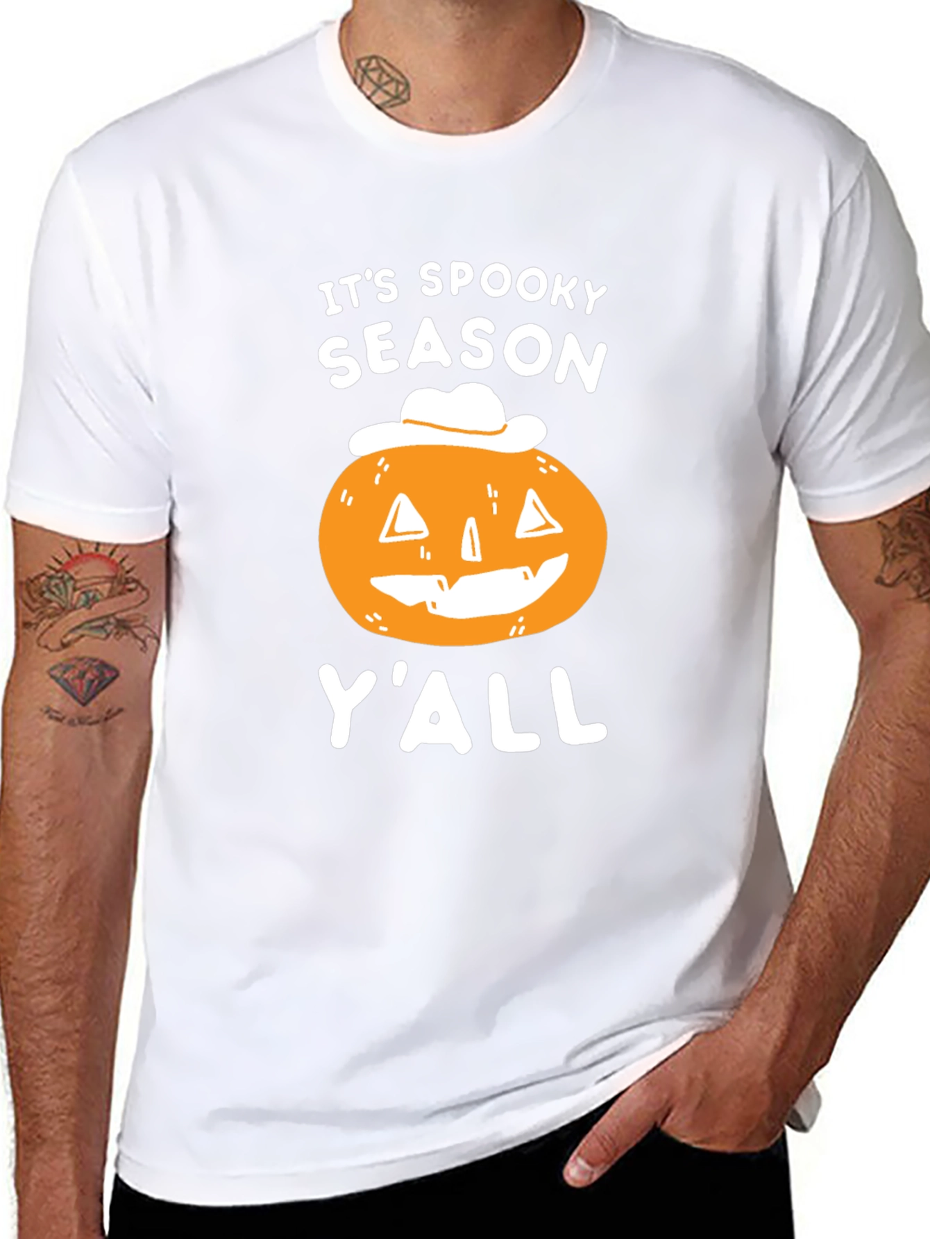 Spooky Season Pumpkin Graphic Tee