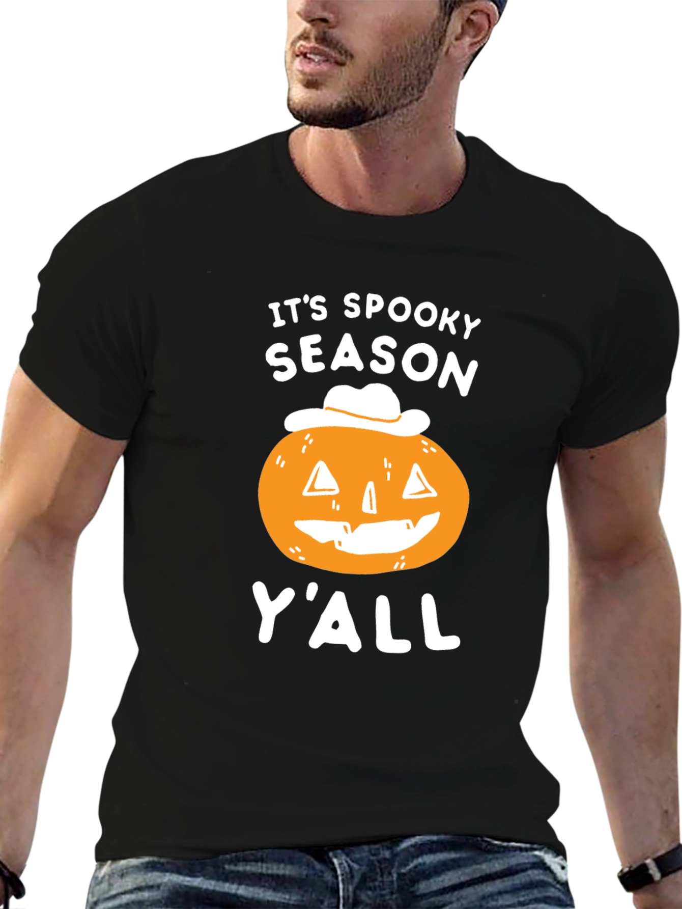 Spooky Season Pumpkin Graphic Tee