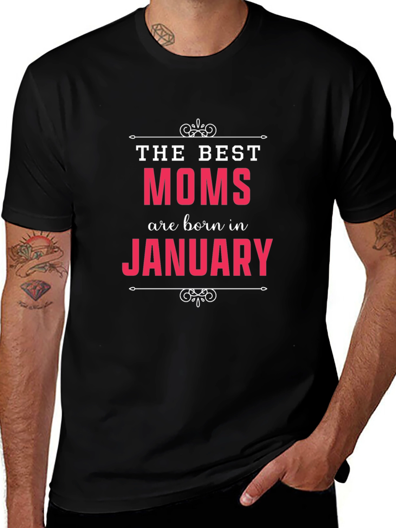 Best Moms are Born in January T-Shirt