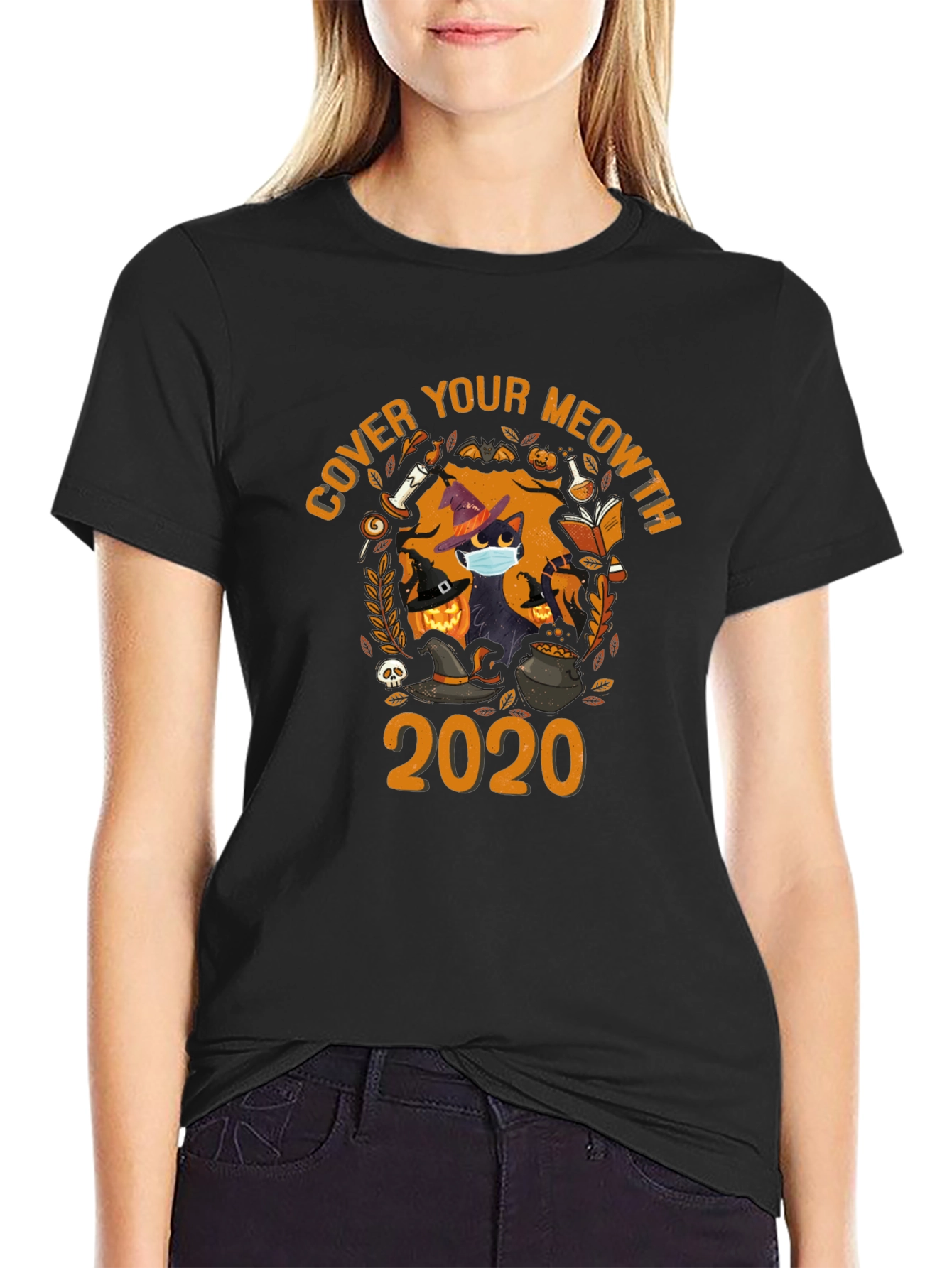 Cover Your Meowth Halloween T-Shirt