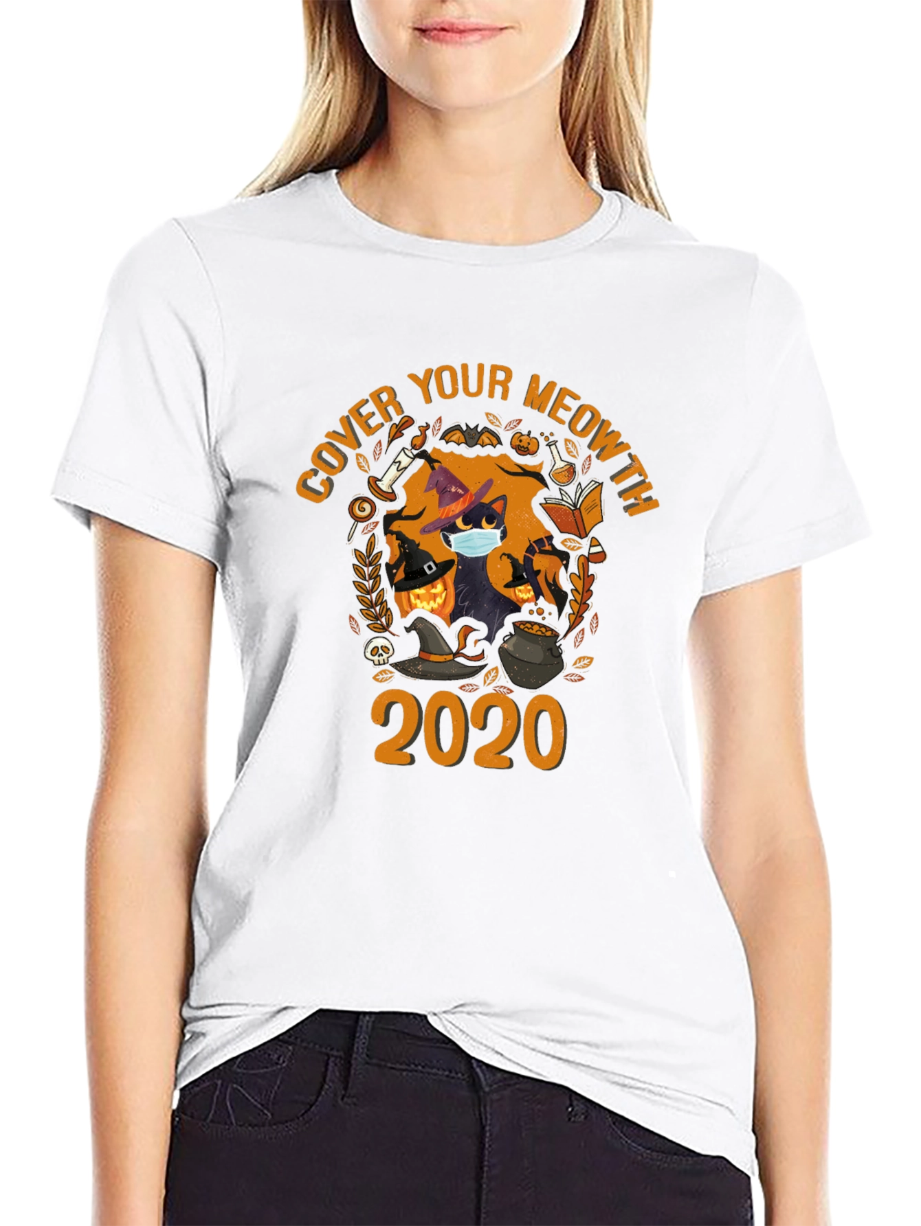 Cover Your Meowth Halloween T-Shirt